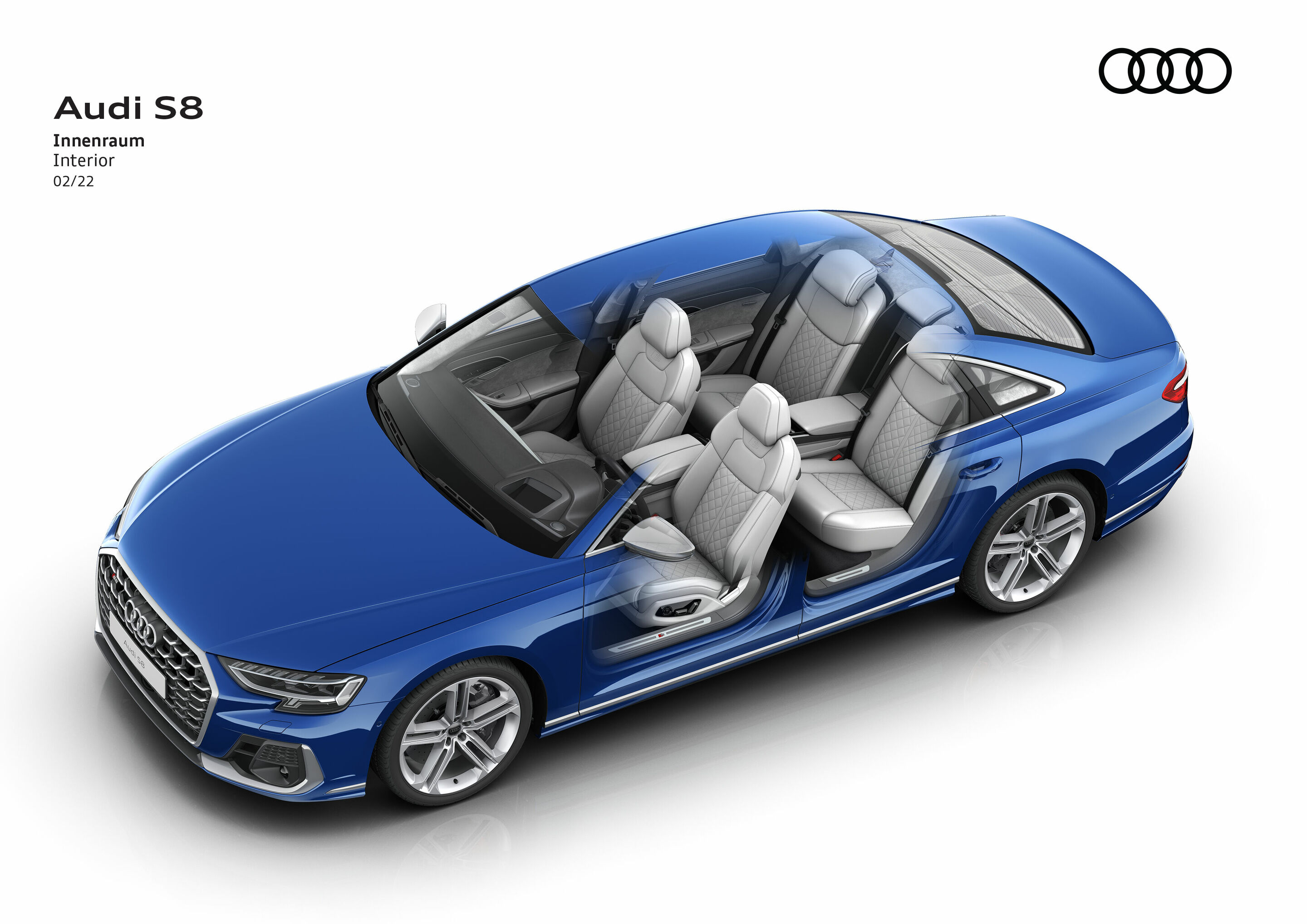 Illustration - Audi S8 - Innenraum