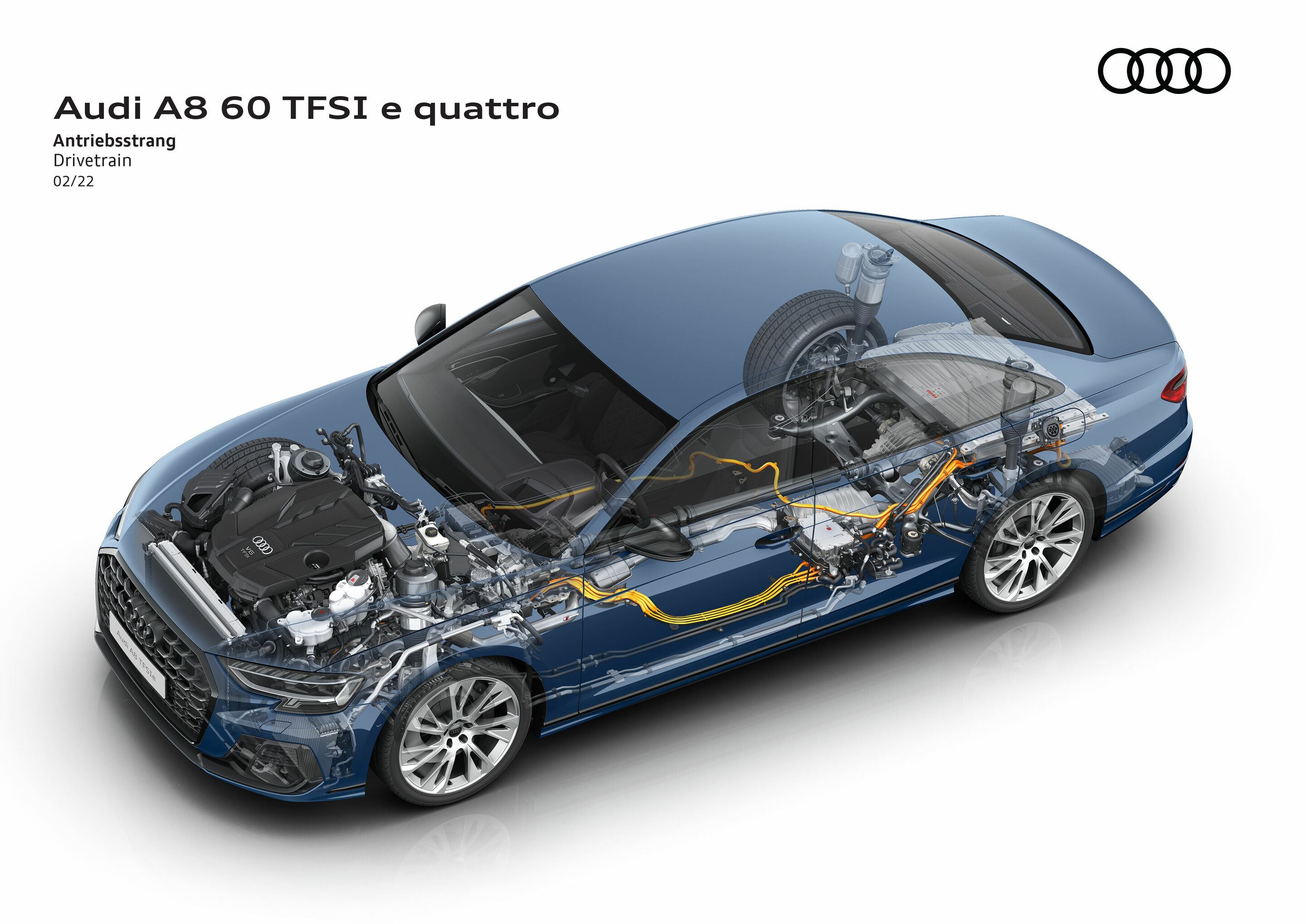 Illustration - Audi A8 60 TFSI e quattro - Drivetrain