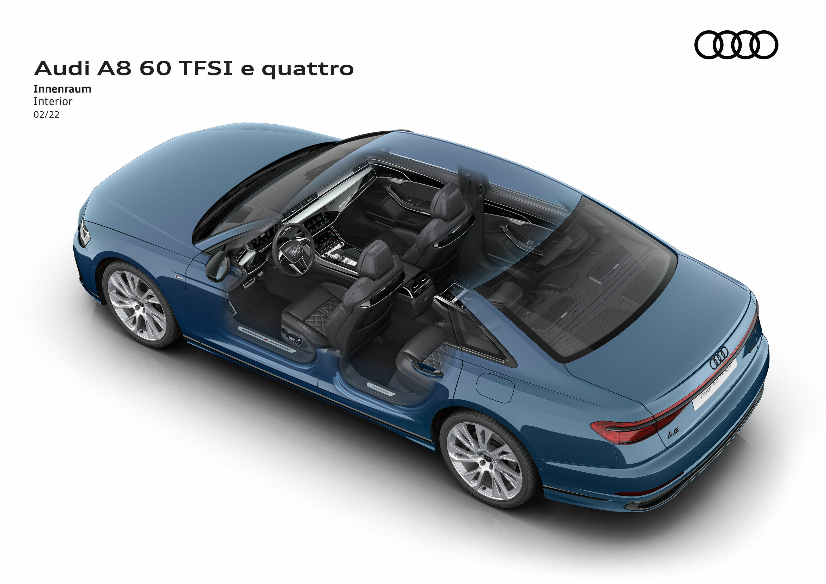 Illustration - Audi A8 60 TFSI e quattro - Innenraum