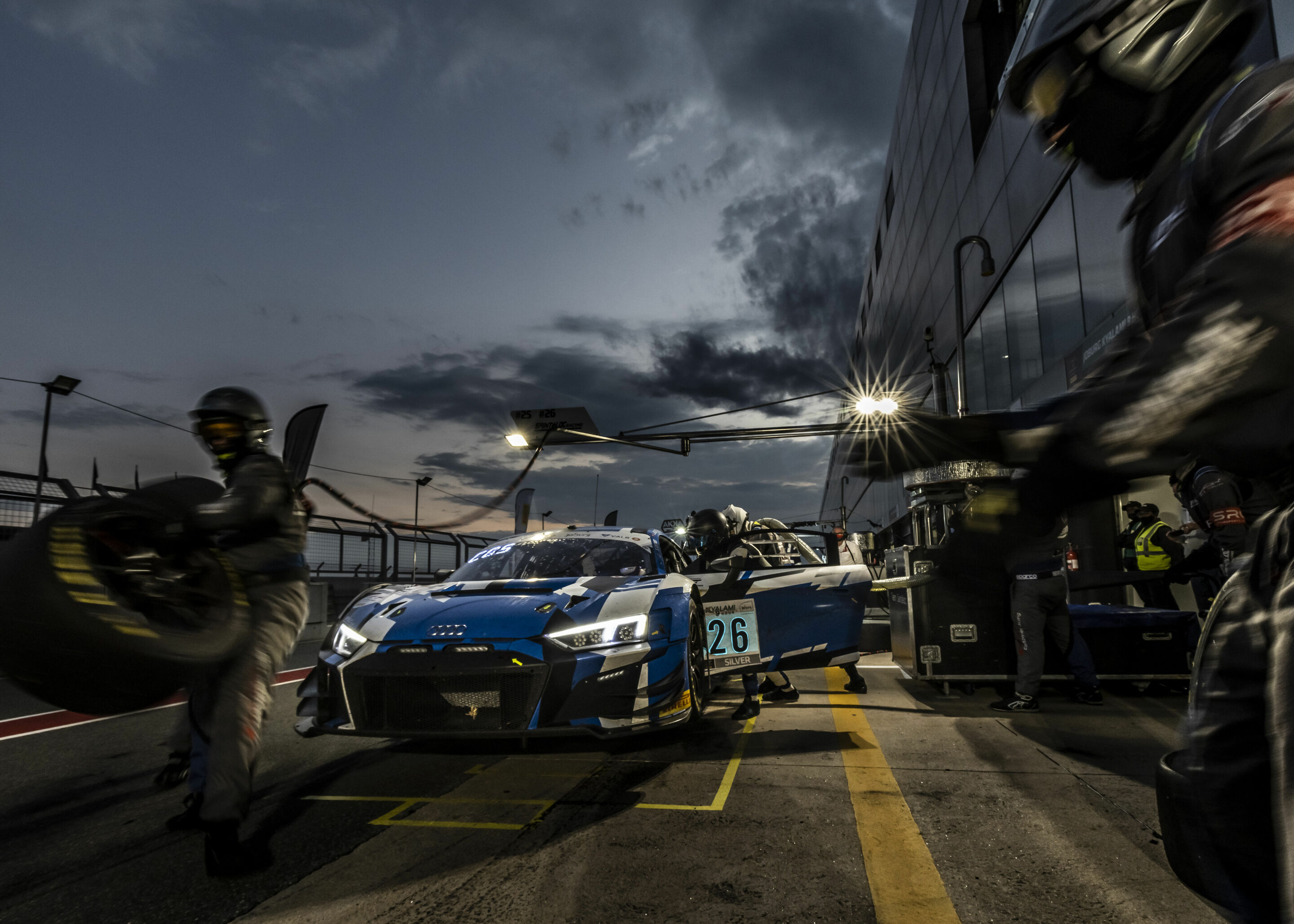 9h Kyalami 2021 - Audi R8 LMS #26 (Saintéloc Racing), Nicolas Baert/Simon Gachet/Lucas Légeret
