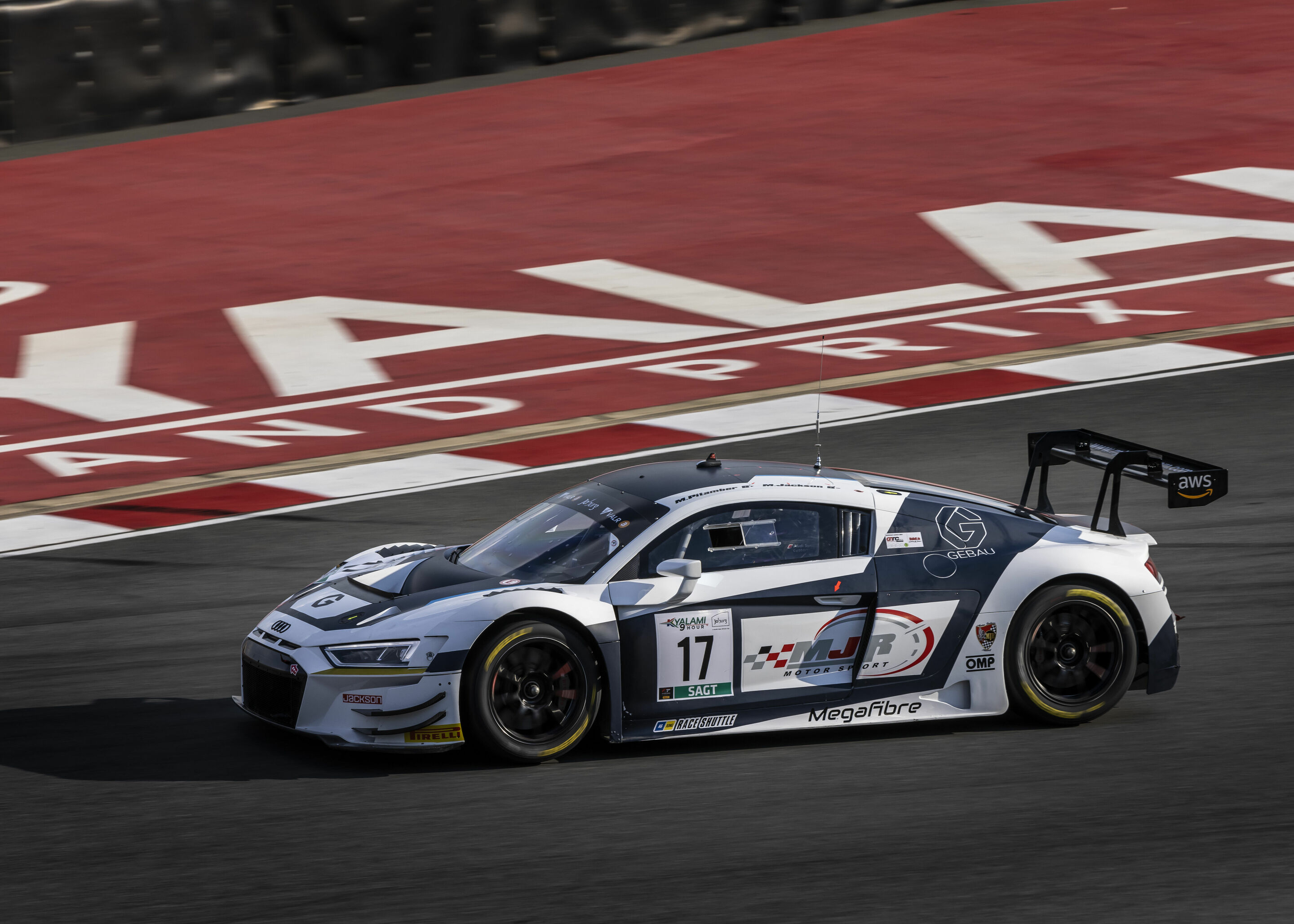 9h Kyalami 2021 - Audi R8 LMS #17 (MJR Motorsport), Mikaeel Pitamber