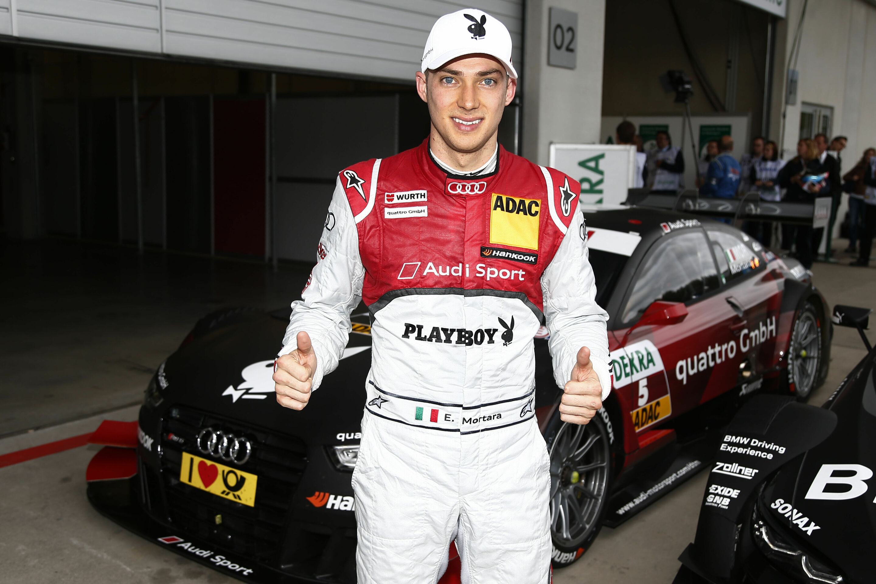 Edoardo Mortara takes grid position three for Audi - Edoardo Mortara