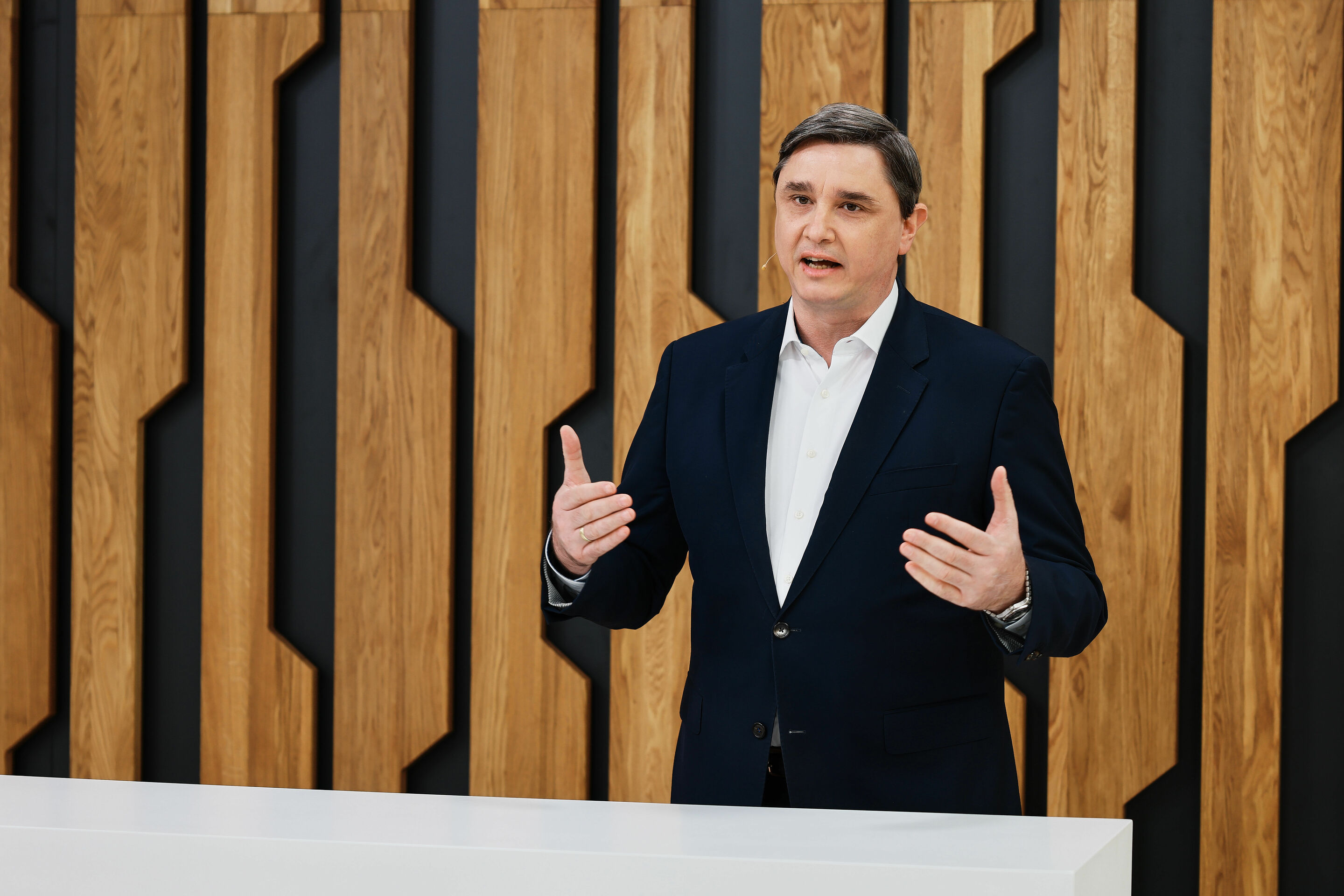 Jahrespressekonferenz der AUDI AG 2022 - Jürgen Rittersberger, Mitglied des Vorstands für Finanz und Recht