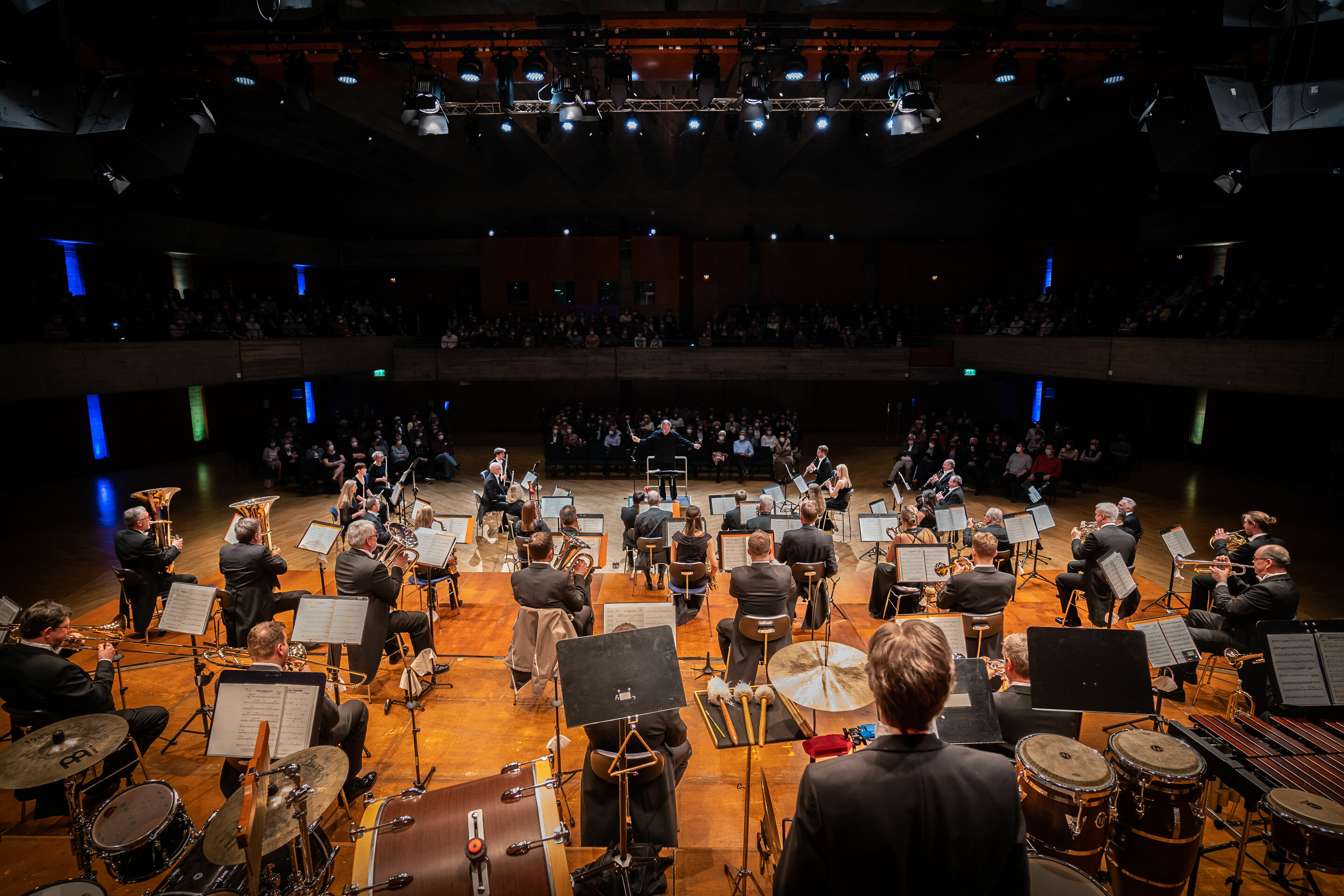 Frühjahrskonzert 2022 - Die Audi Bläserphilharmonie beim Frühjahrskonzert 2022