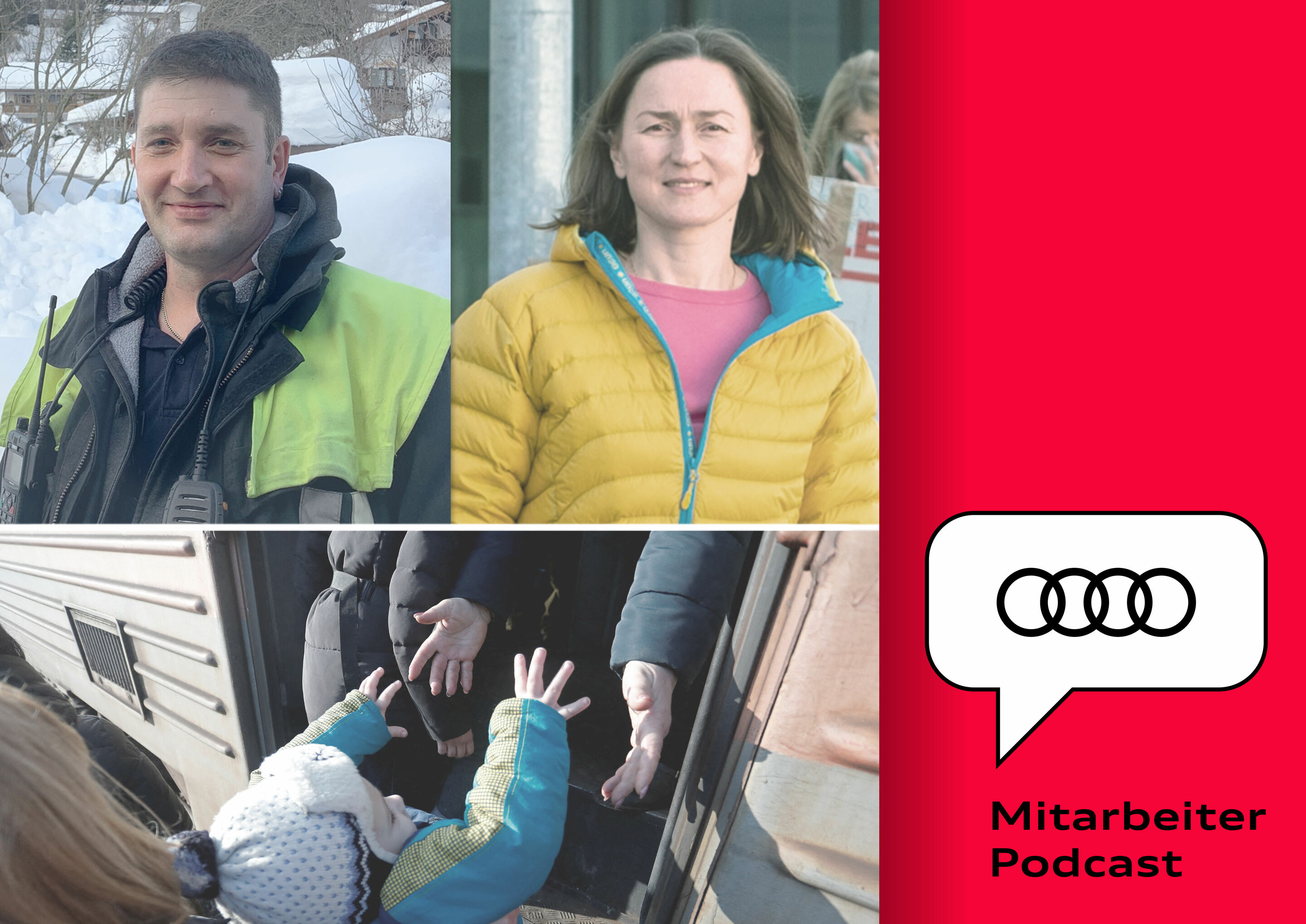 Aid for Ukraine: Audi employees are volunteering - Employees podcast