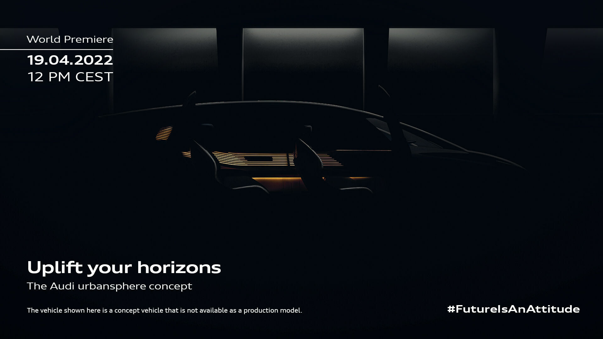 Save the date: the online world premiere of the Audi urbansphere concept - Save the date: the online world premiere of the Audi urbansphere concept