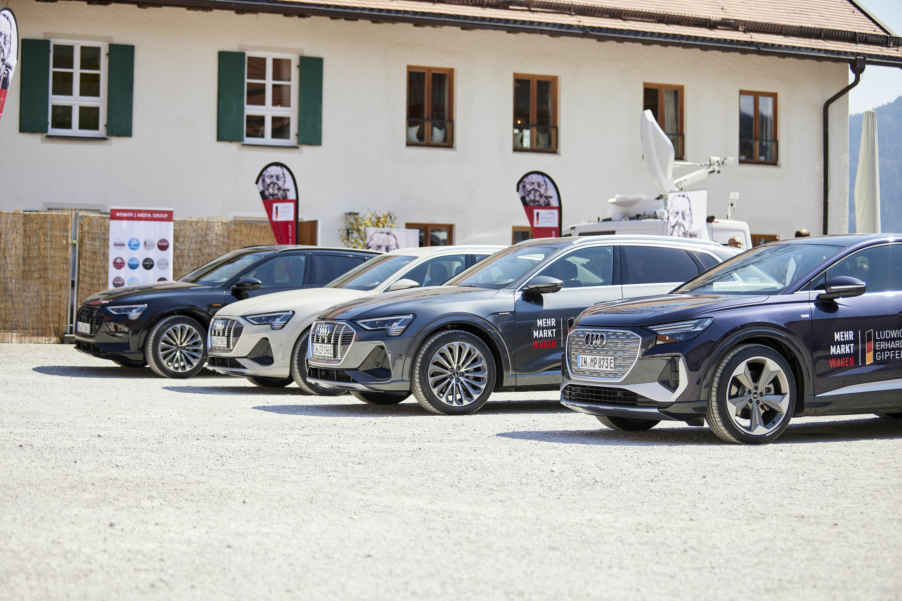 Audi has been a partner of the Ludwig Erhard Summit for many years - Audi has been a partner of the Ludwig Erhard Summit for many years.
