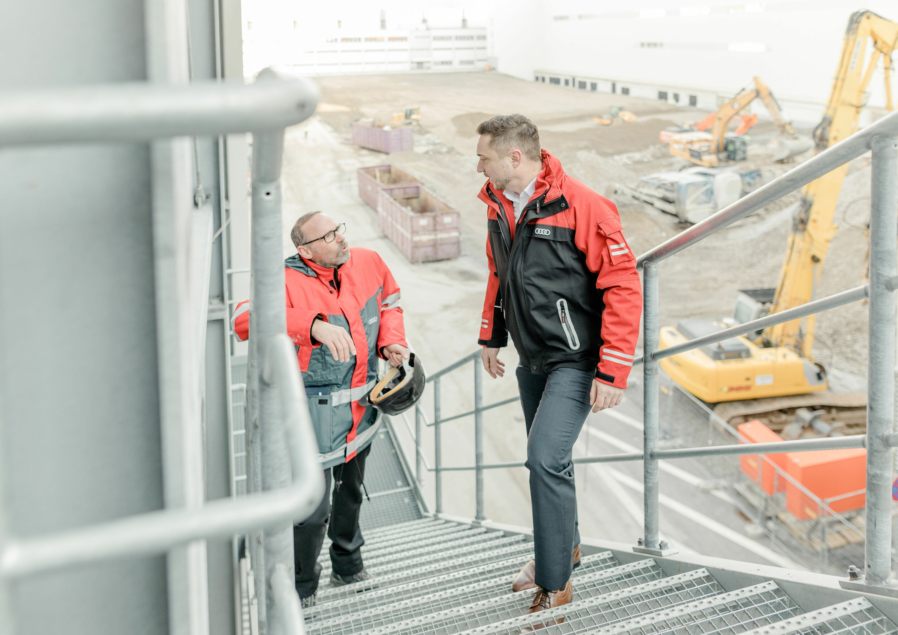 Einblicke in das Bauprojekt am Audi-Standort Neckarsulm - Neue Montagehalle