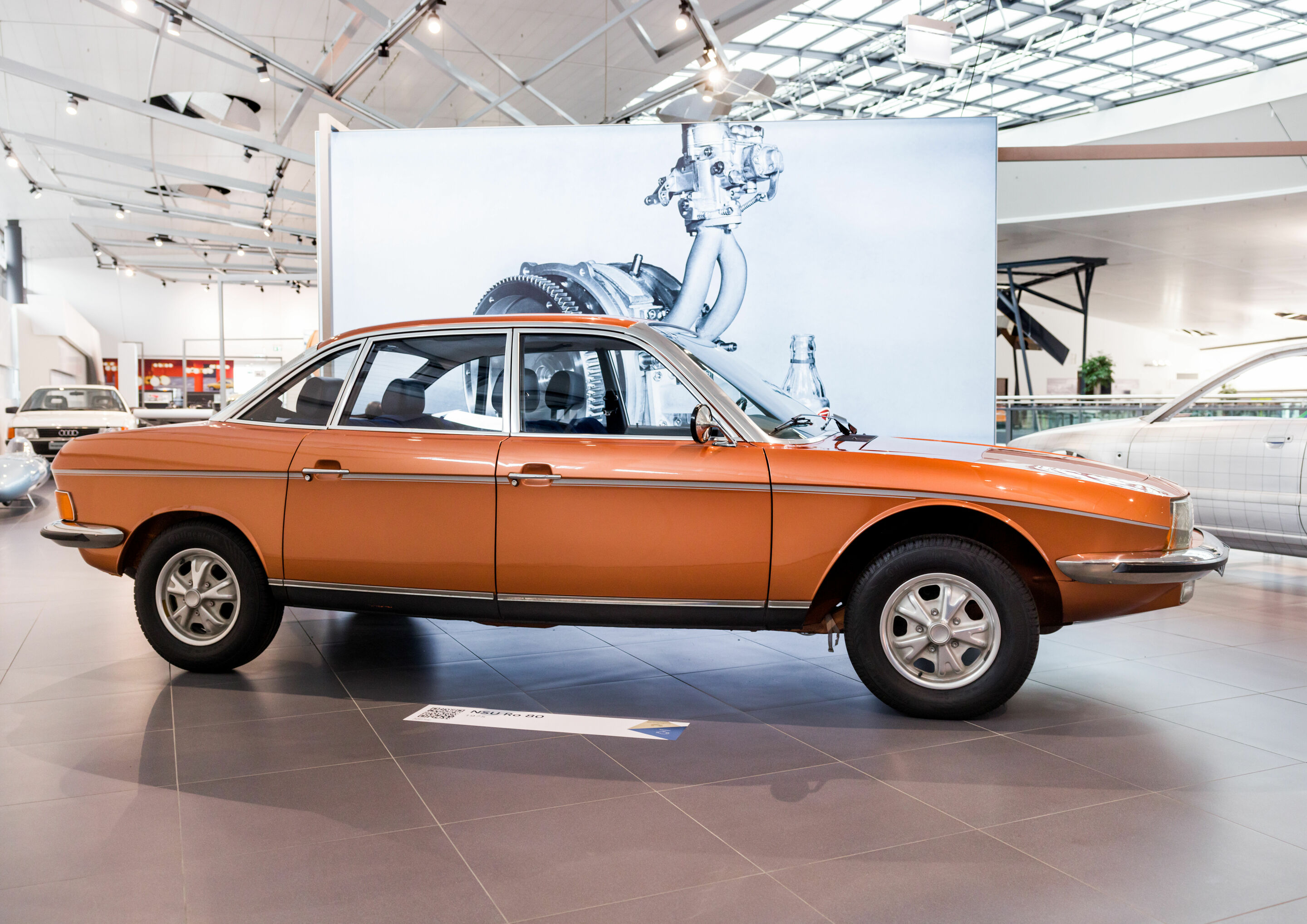Audi Forum Neckarsulm würdigt Geschichte des Werbeslogans “Vorsprung durch Technik” - Sonderausstellung