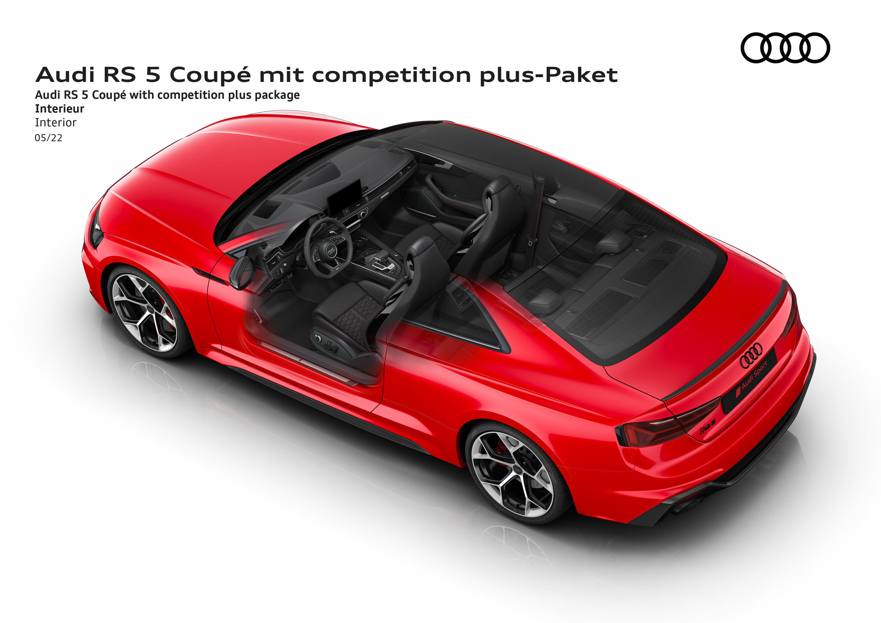 Illustration - Audi RS 5 Coupé with competition plus package - Interior