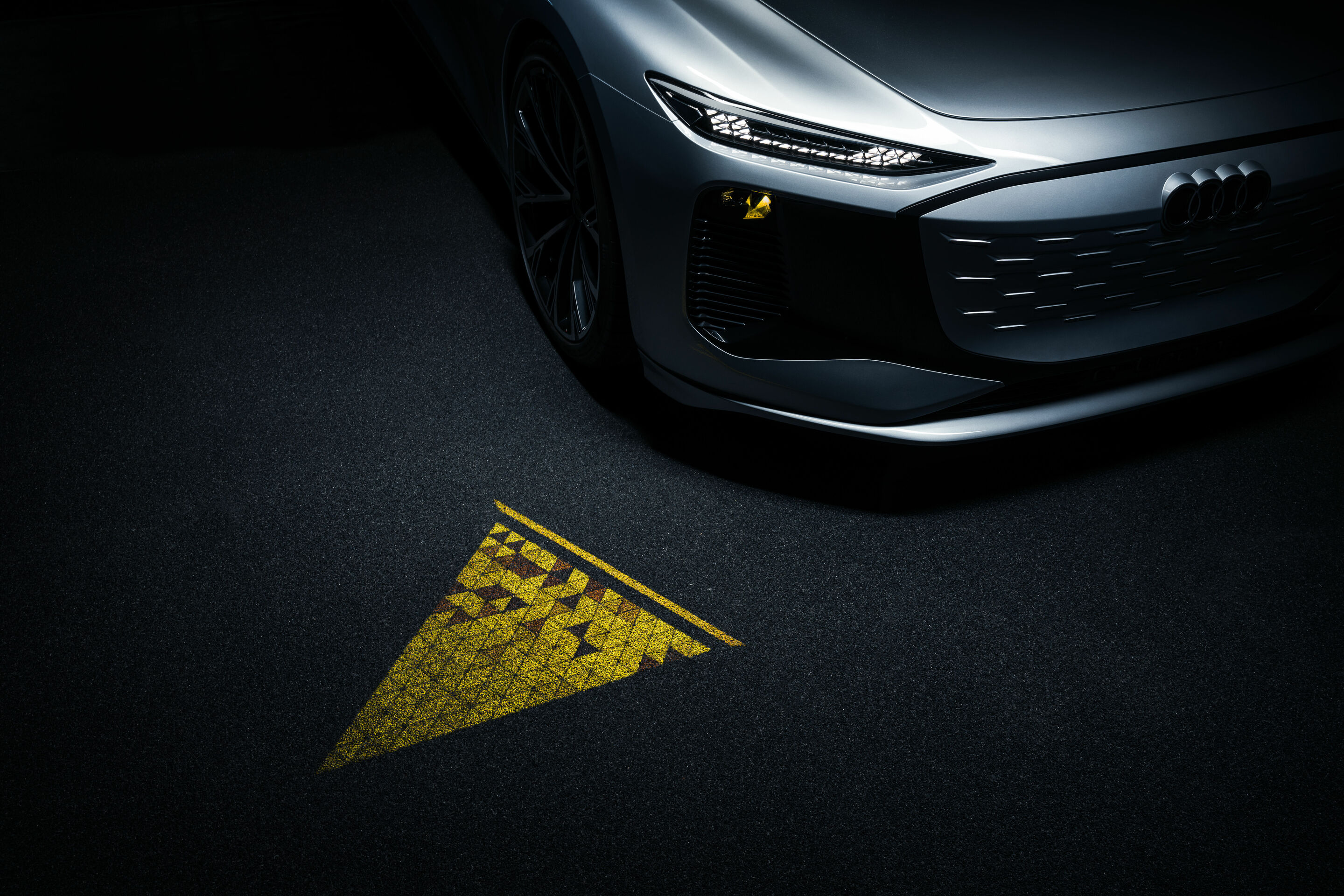 TechDay Digital Light - Future outlook for ground projections: Audi A6 e-tron concept