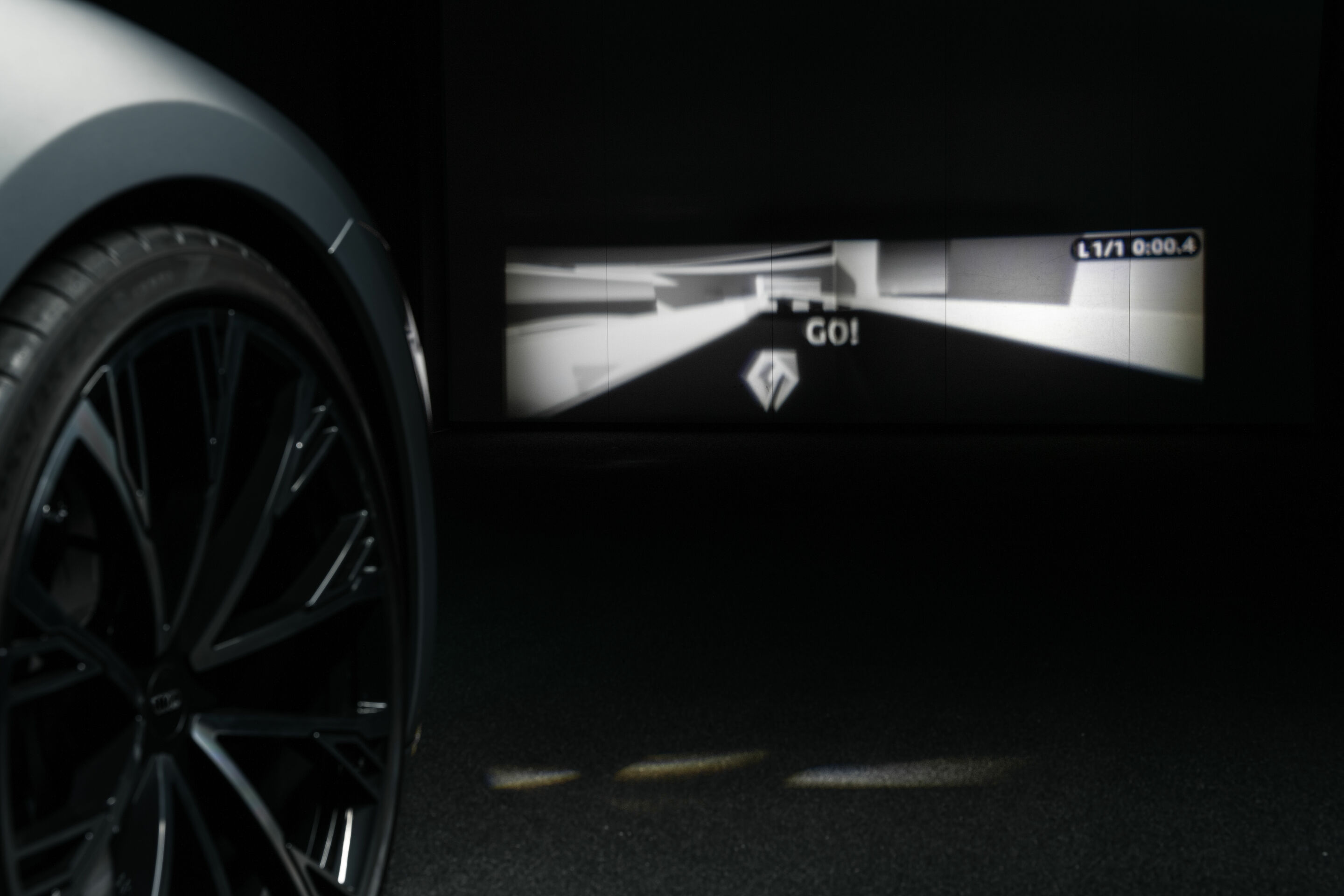 TechDay Digital Light - Future outlook for light-based gamification: Audi A6 e-tron concept