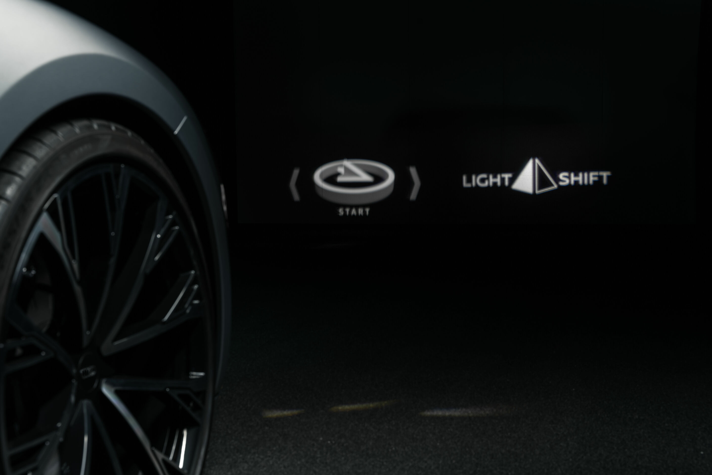 TechDay Digital Light - Zukunftsausblick Light based gamification Audi A6 e-tron concept