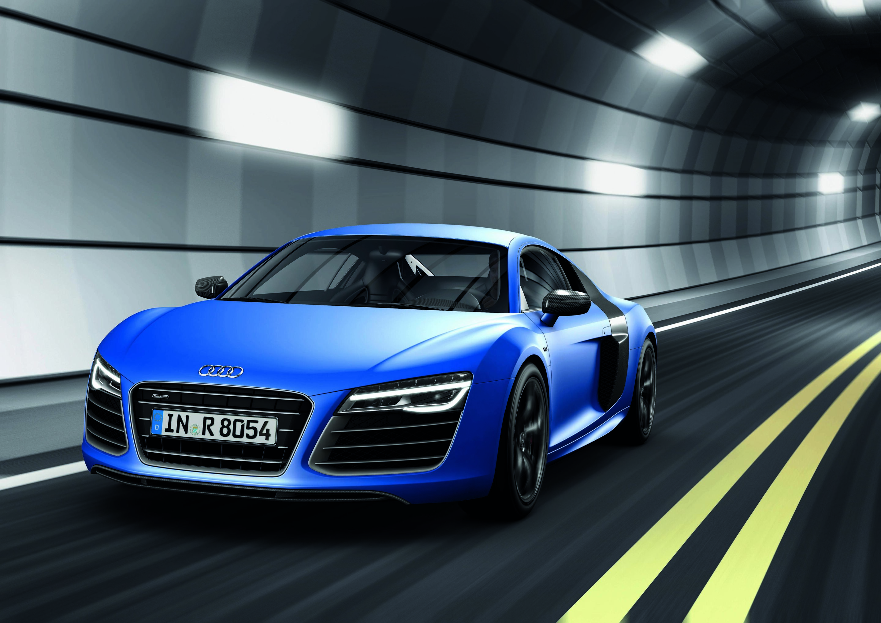 Audi R8 V10 plus - Farbe: Sepangblau