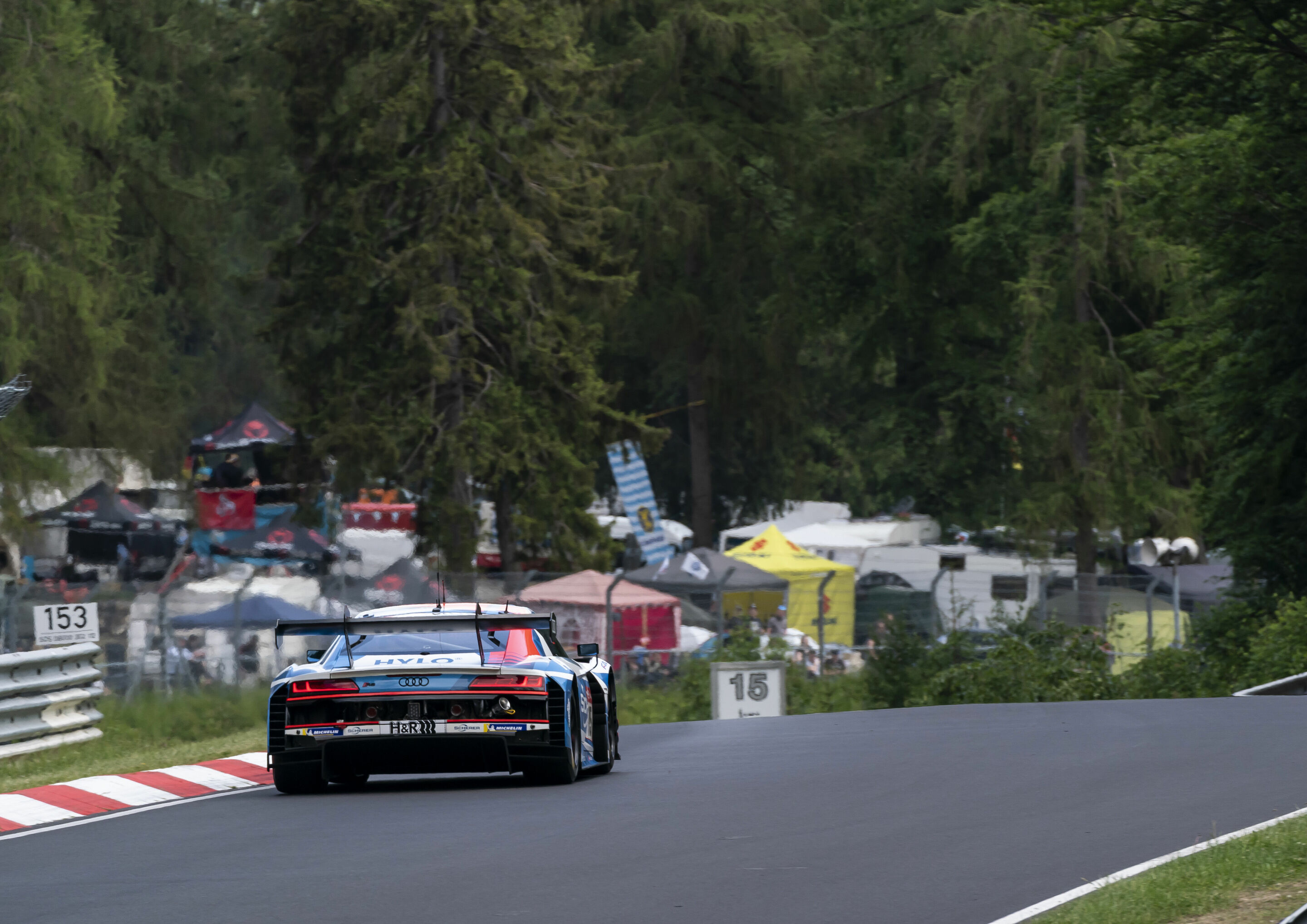 24h Nürburgring 2022 - Audi R8 LMS #15 (Audi Sport Team Phoenix), Robin Frijns/Kelvin van der Linde/Dries Vanthoor/Frédéric Vervisch