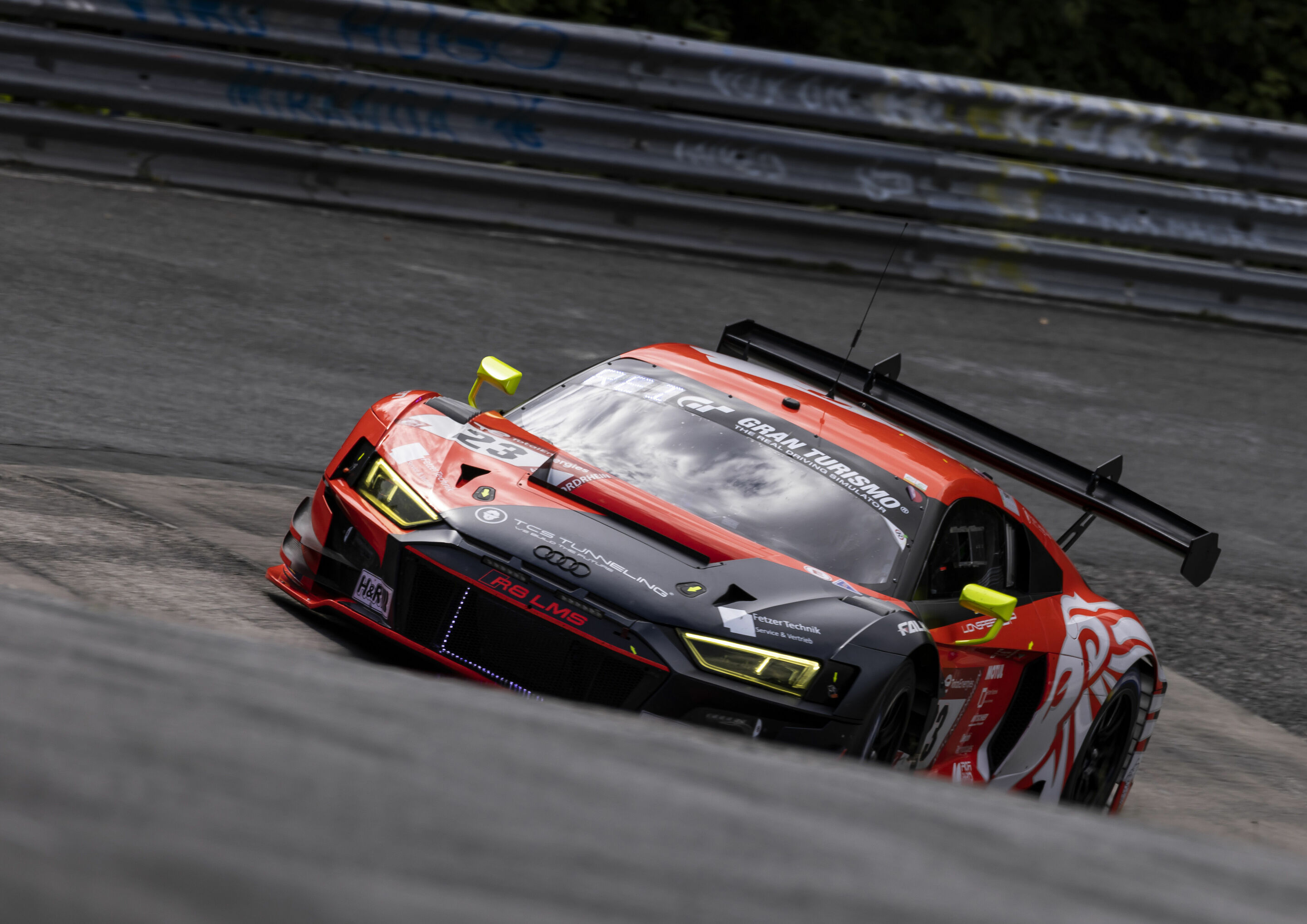 24h Nürburgring 2022 - Audi R8 LMS #23 (Lionspeed by Car Collection Motorsport), Dennis Fetzer/Klaus Koch/Dennis Marschall/Simon Reicher