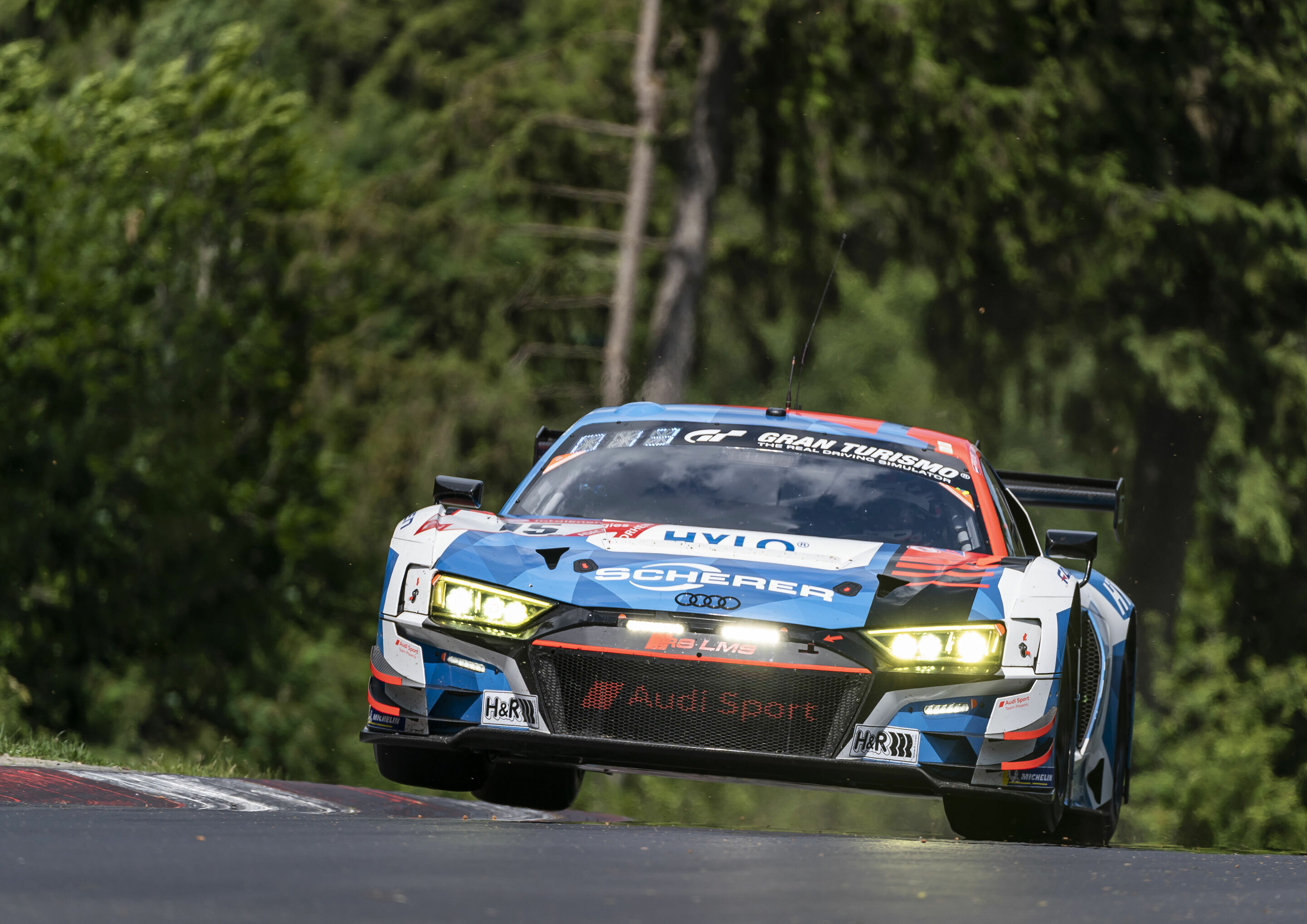 24h Nürburgring 2022 - Audi R8 LMS #15 (Audi Sport Team Phoenix), Robin Frijns/Kelvin van der Linde/Dries Vanthoor/Frédéric Vervisch