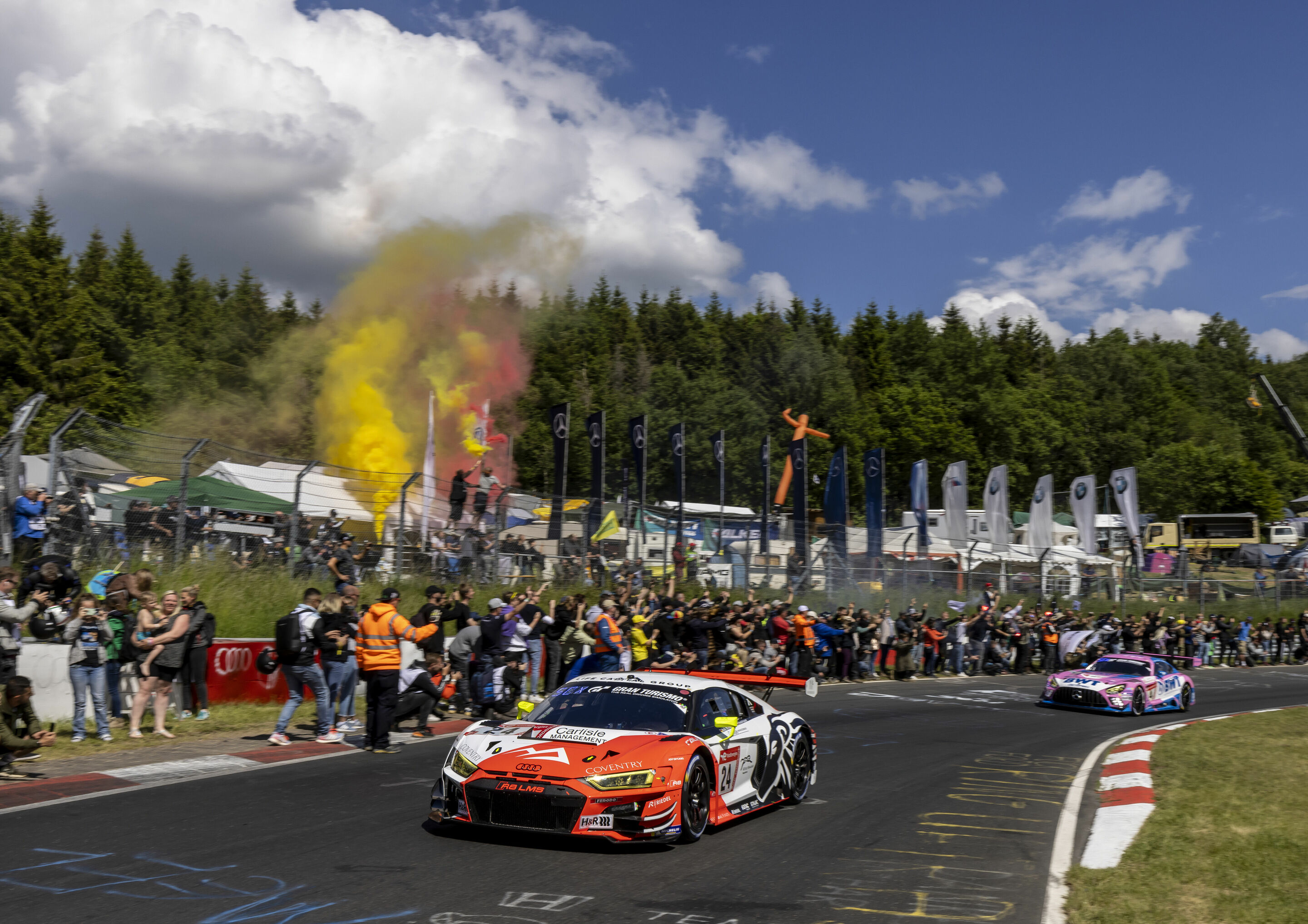 24h Nürburgring 2022 - Audi R8 LMS #24 (Lionspeed by Car Collection Motorsport), Mattia Drudi/Patrick Kolb/Christopher Mies/Patric Niederhauser