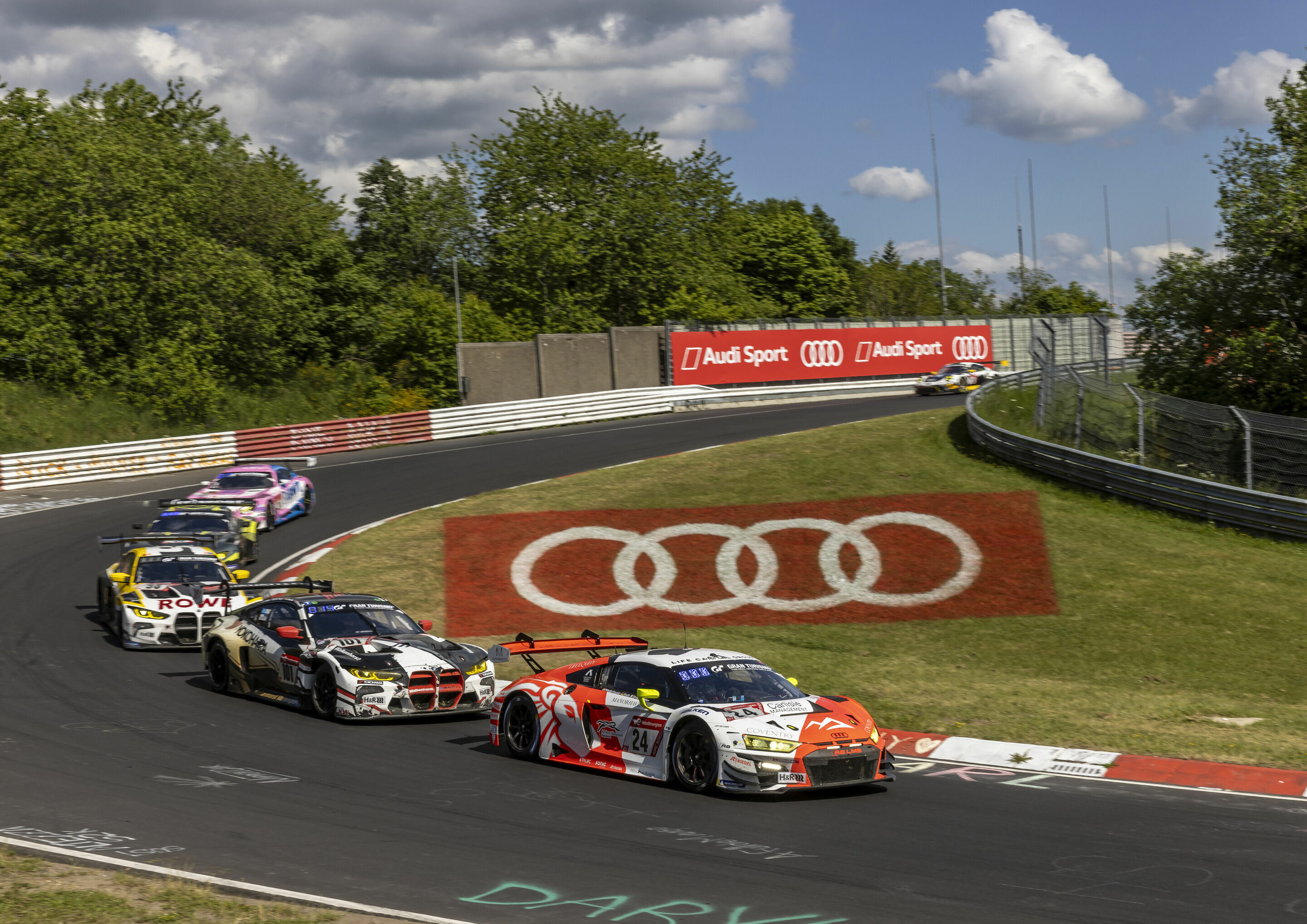 24h Nürburgring 2022 - Audi R8 LMS #24 (Lionspeed by Car Collection Motorsport), Mattia Drudi/Patrick Kolb/Christopher Mies/Patric Niederhauser