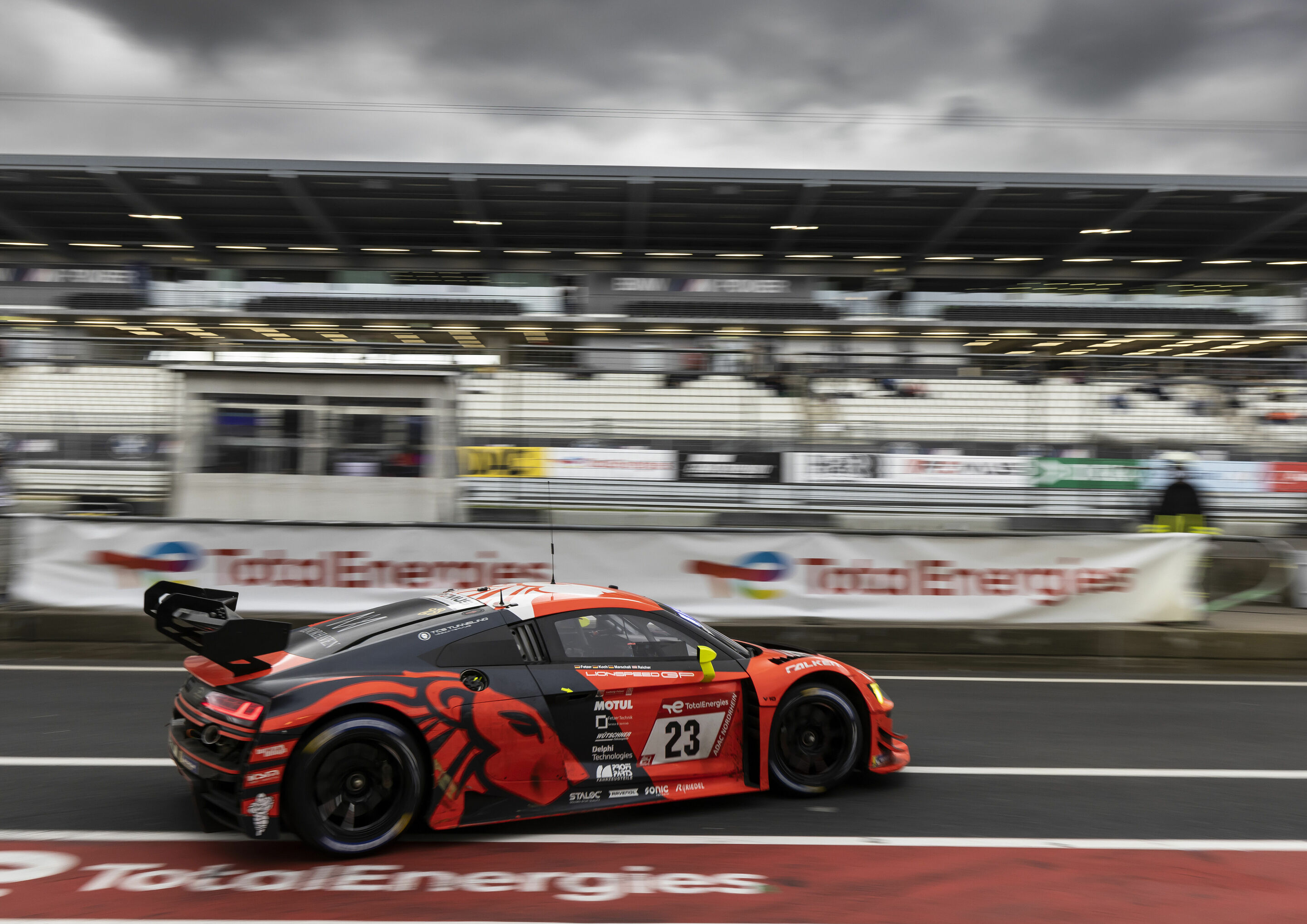 24h Nürburgring 2022 - Audi R8 LMS #23 (Lionspeed by Car Collection Motorsport), Dennis Fetzer/Klaus Koch/Dennis Marschall/Simon Reicher