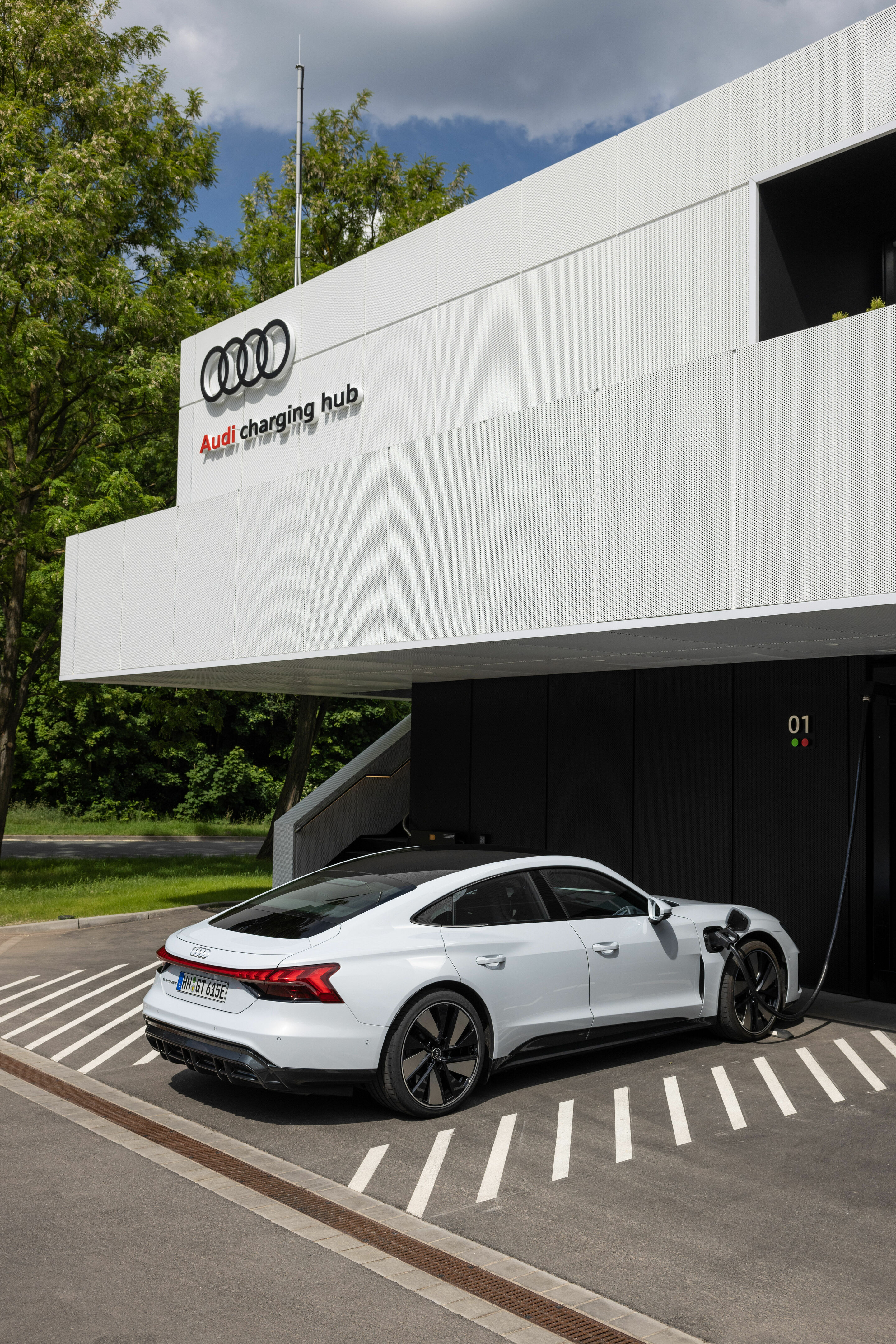 Audi charging hub - Audi charging hub Nuremberg