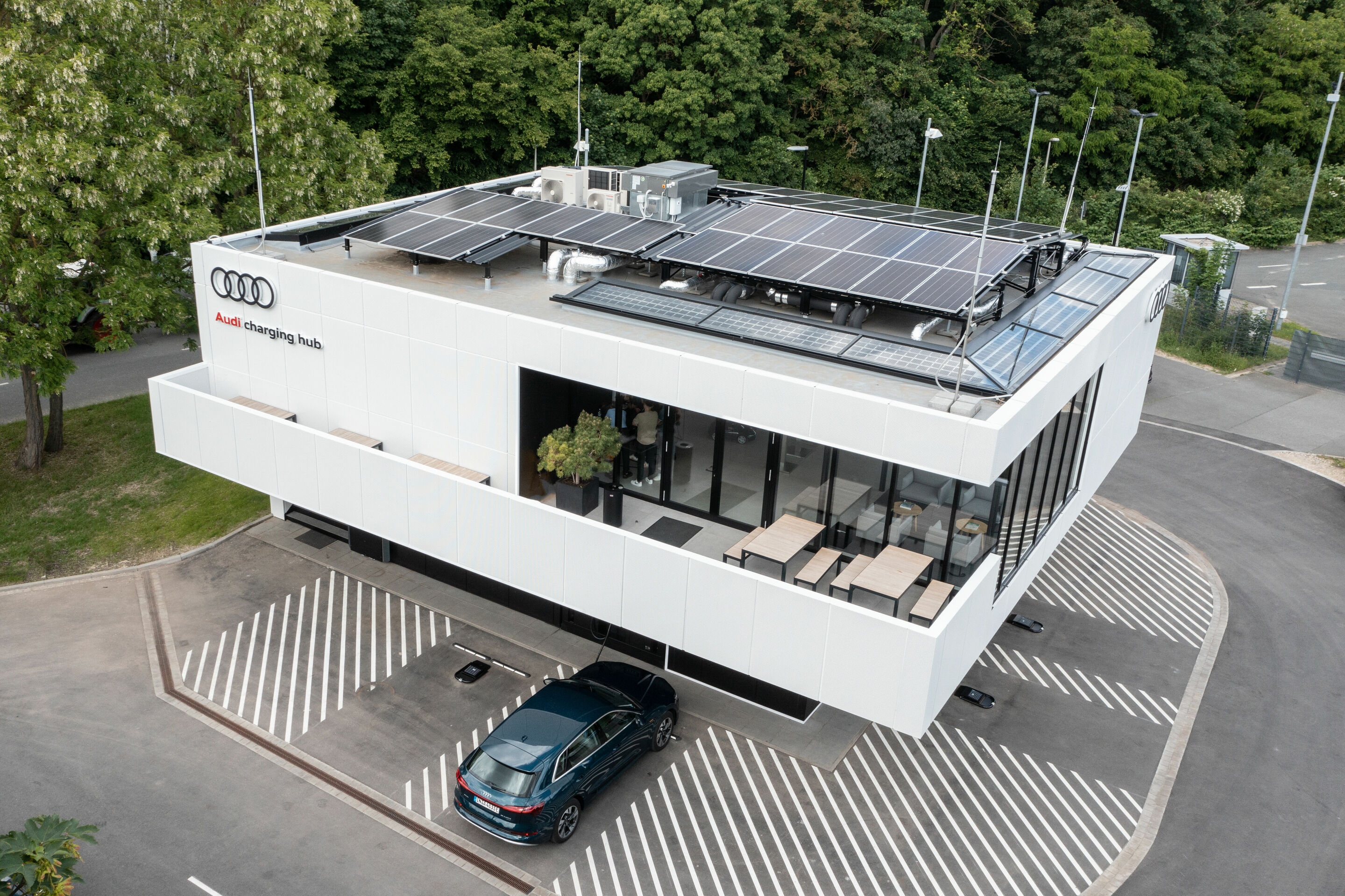 Audi charging hub - Audi charging hub Nuremberg
