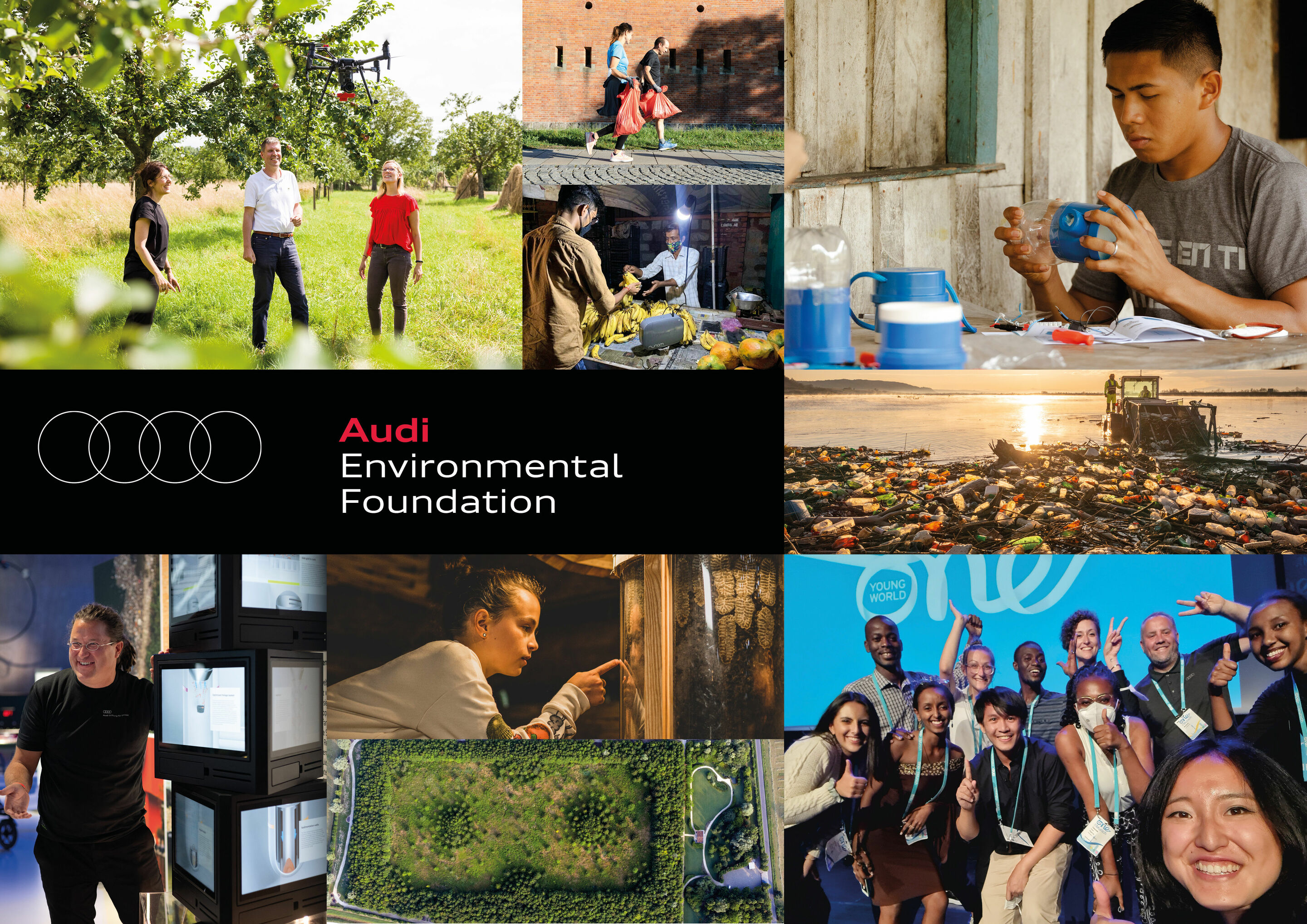 Active at the sites and in the world - With its commitment, the Audi Environmental Foundation is paving new ways for sustainable action.
