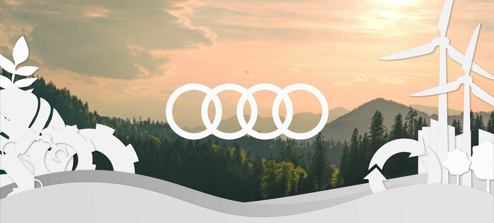 Infografik - Nachhaltigkeit bei Audi - Nachhaltigkeit bei Audi