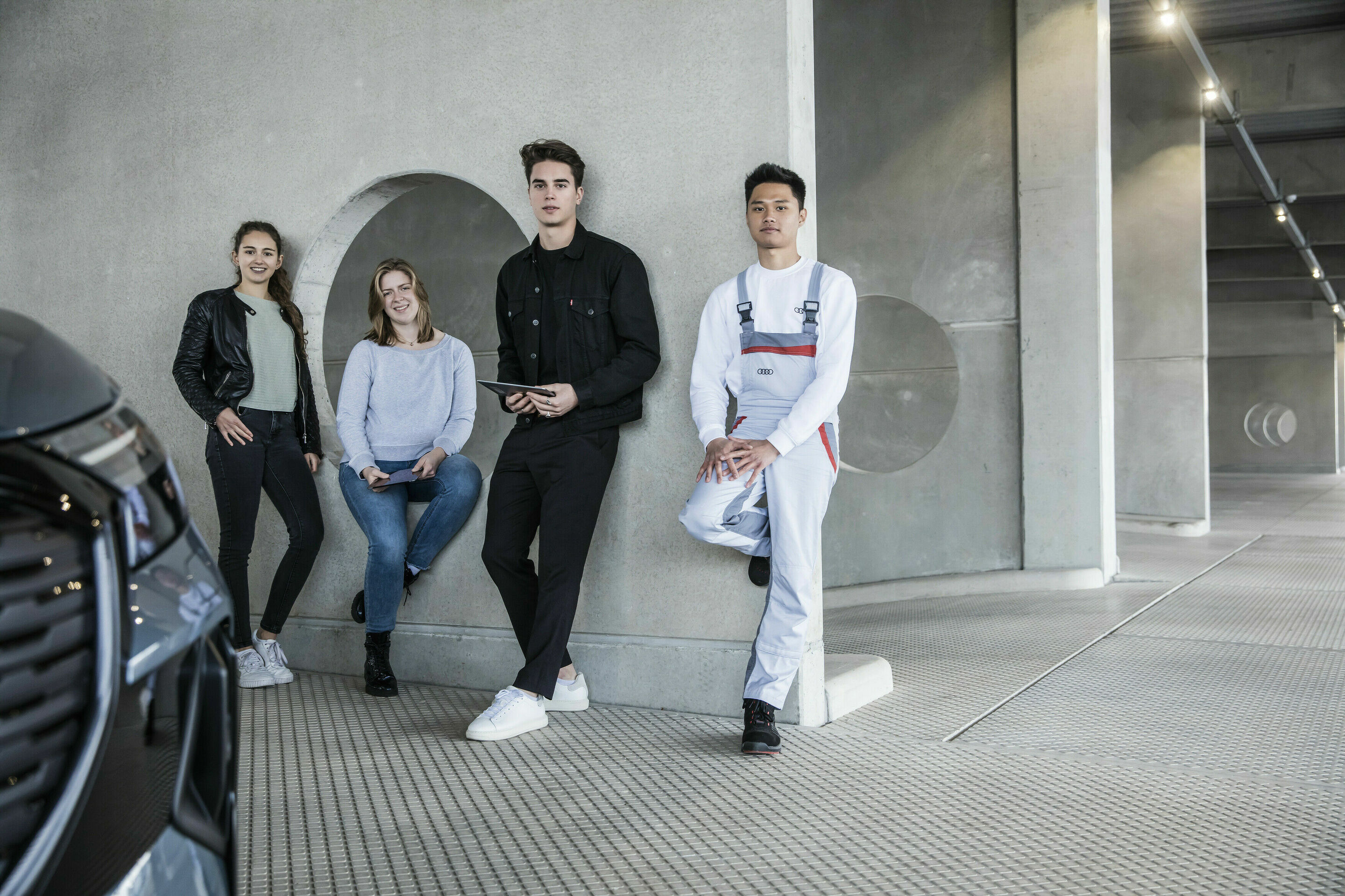 Einstieg bei Audi: Berufsinformationstag am Audi Standort Neckarsulm - Beim Berufsinformationstag erhalten Interessierte einen Einblick, was sie bei einem Studium oder bei einer Ausbildung bei Audi erwartet.