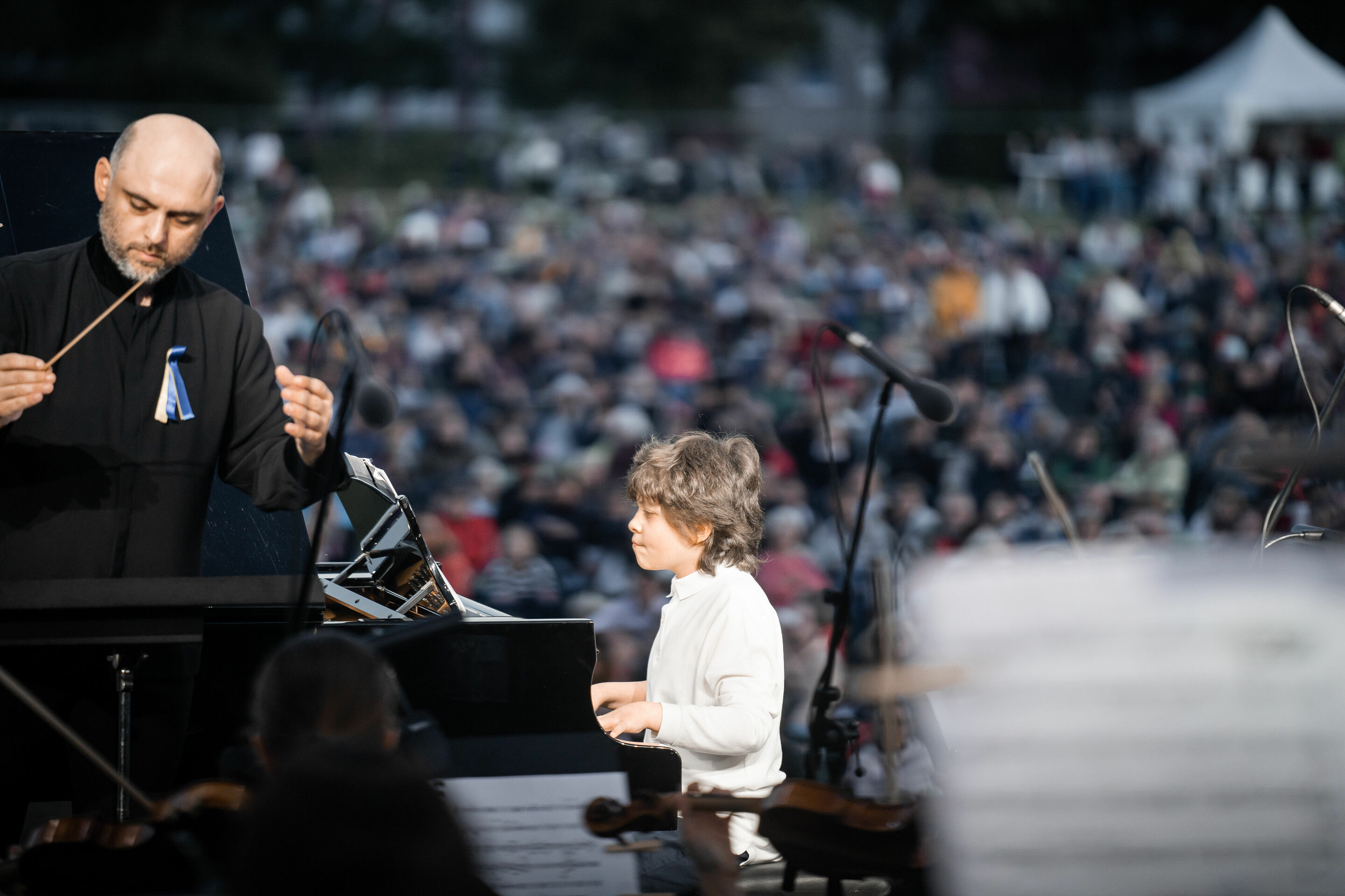 Audi Sommerkonzerte 2022 - Audi Klassik Open Air
Future Sounds
Georgisches Kammerorchester
Tsotne Zedginidze
Nikoloz Rachveli
Audi Bläserphilharmonie
Pietro Sarno