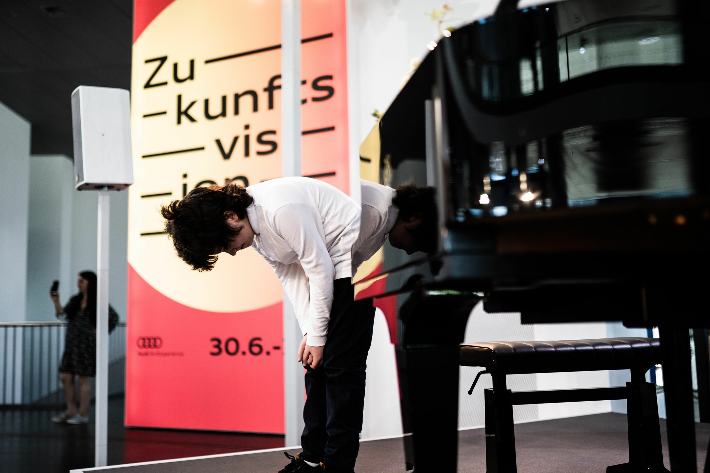 Audi Sommerkonzerte 2022 - Once-in-a-century miracle: Piano prodigy Tsotne Zedginidze at the Audi museum mobile at Audi Summer Concerts 2022