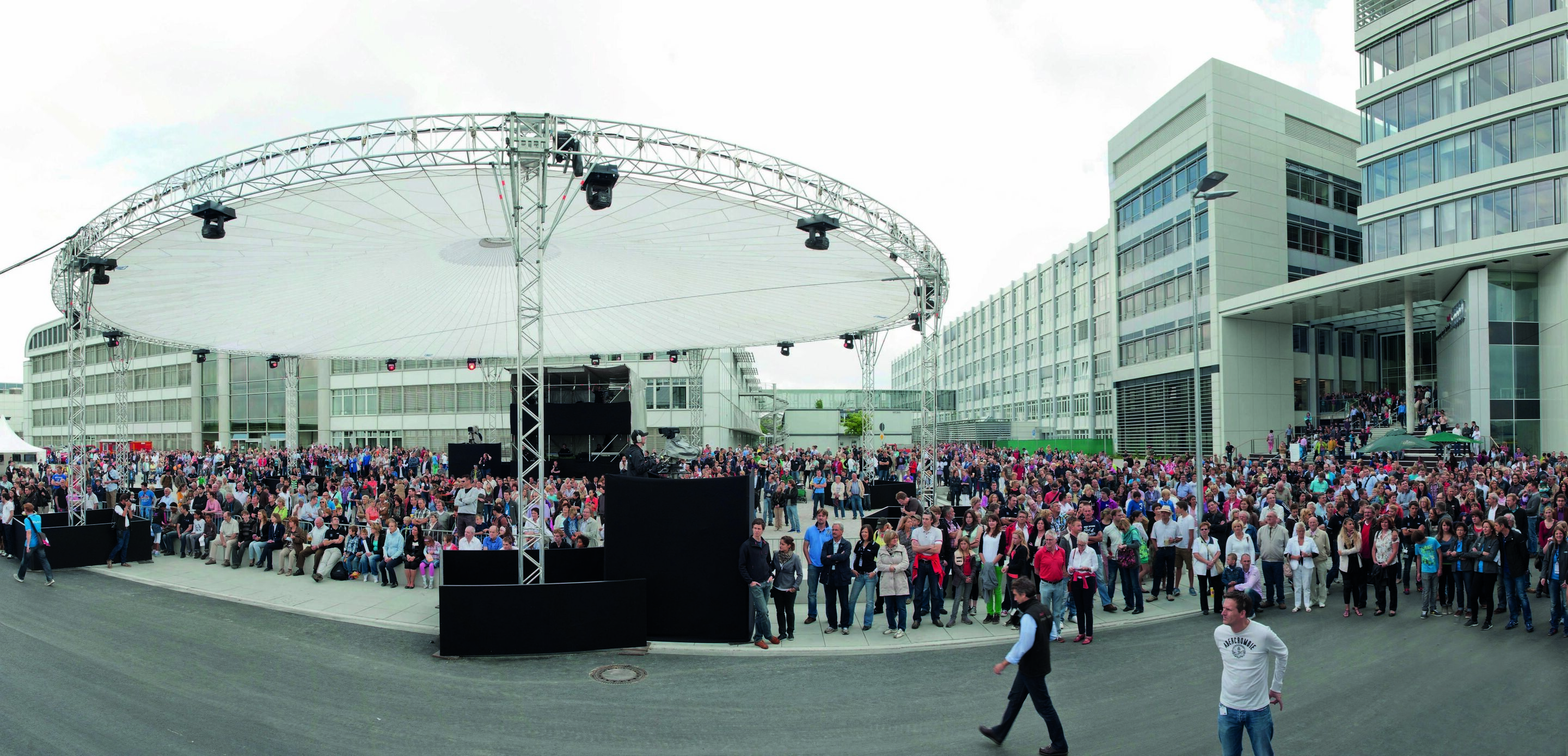 Familientag der Technischen Entwicklung bei der AUDI AG in Ingolstadt
