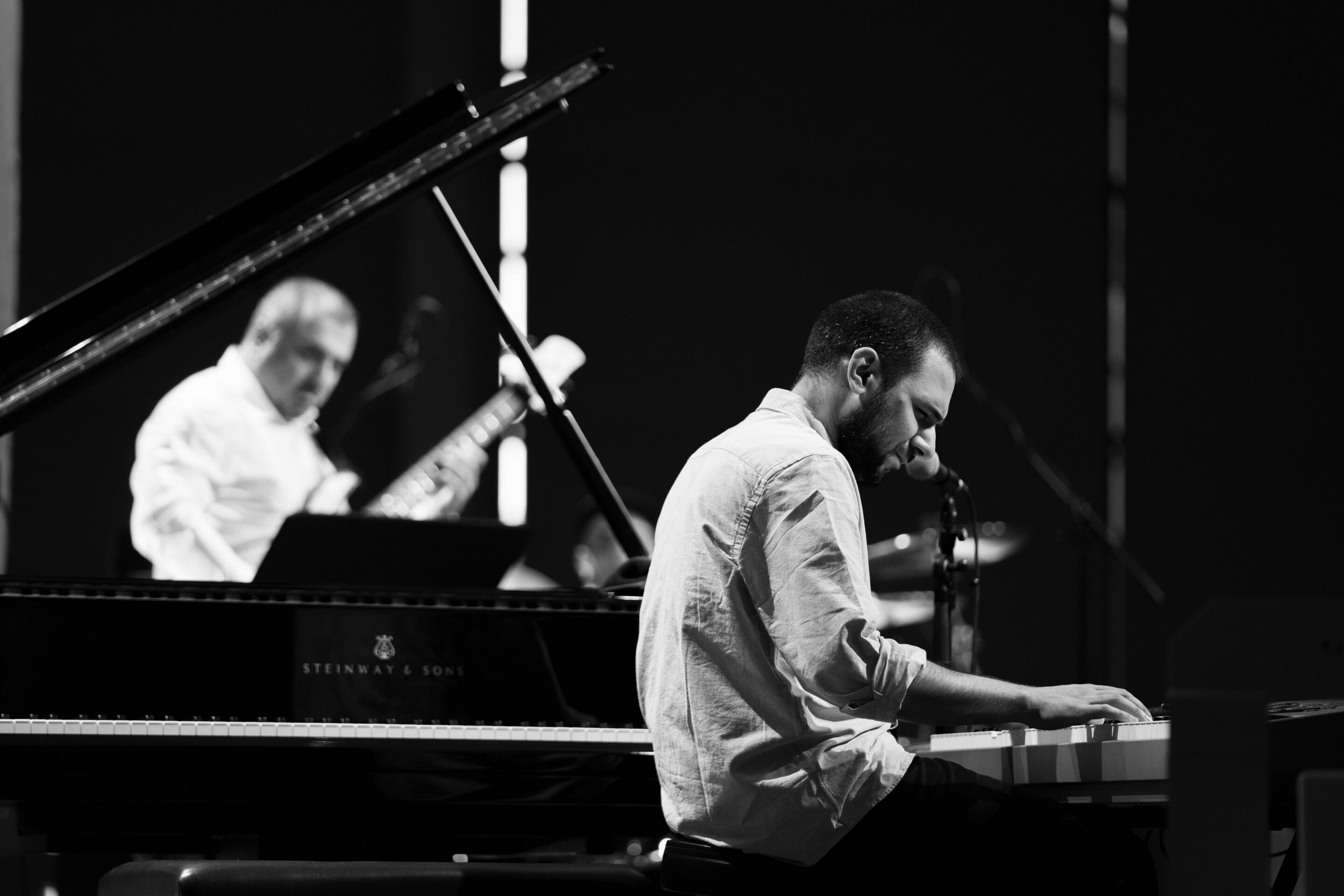 Audi Sommerkonzerte 2022 - Jazz Wonder
Beka Gochiashvili Trio:
Beka Gochiashvili (piano)
Levan Deisadze (bass)
Zaza Tsertsvadze (drums)