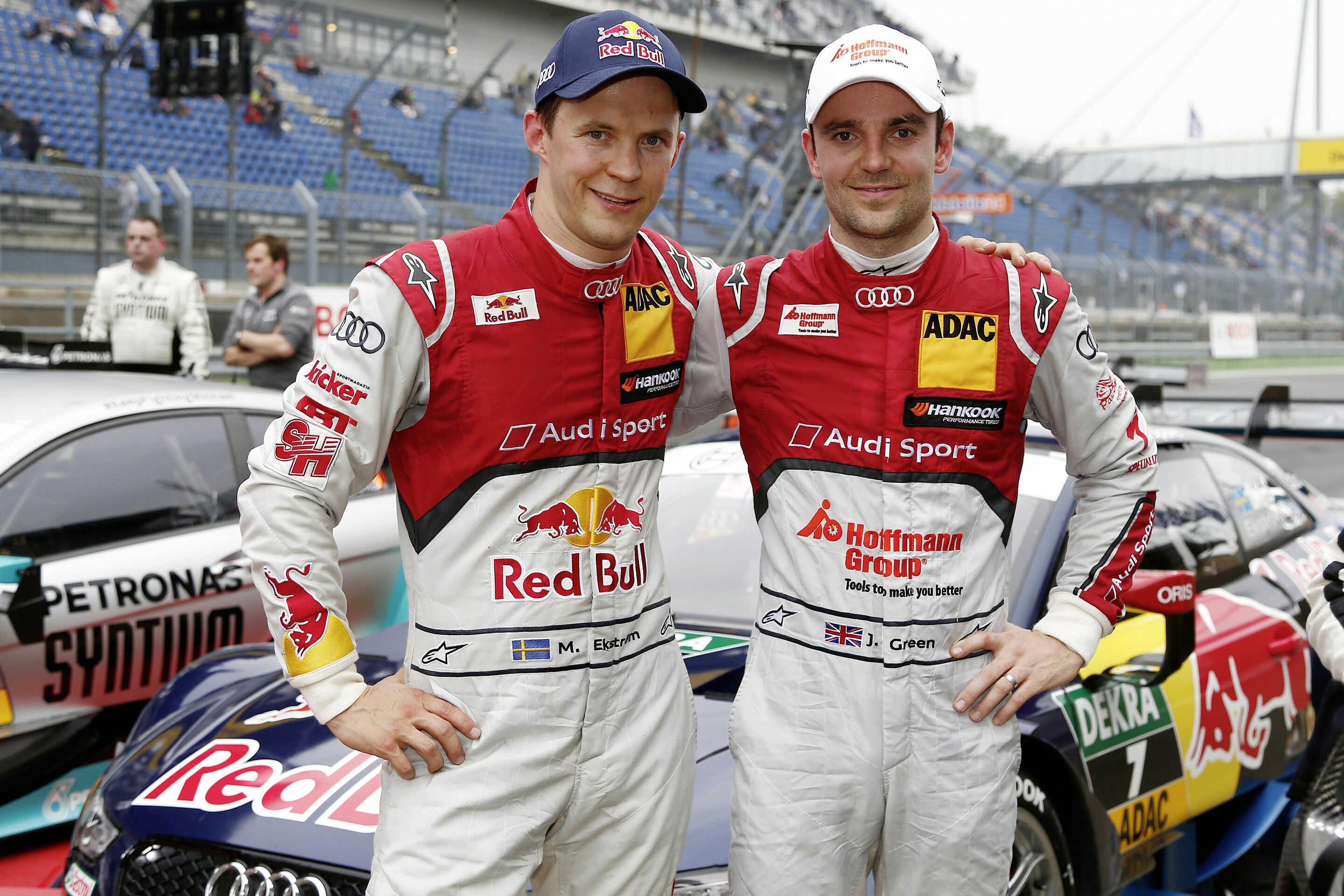 Quotes after qualifying at the Lausitzring - Mattias Ekström, Jamie Green