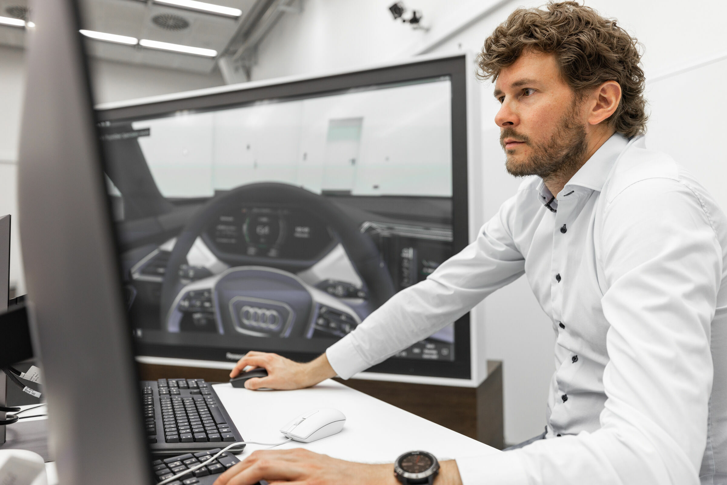 Smart Production - Smart Production: Audi uses virtual techniques to shape the design and development process from a production perspective