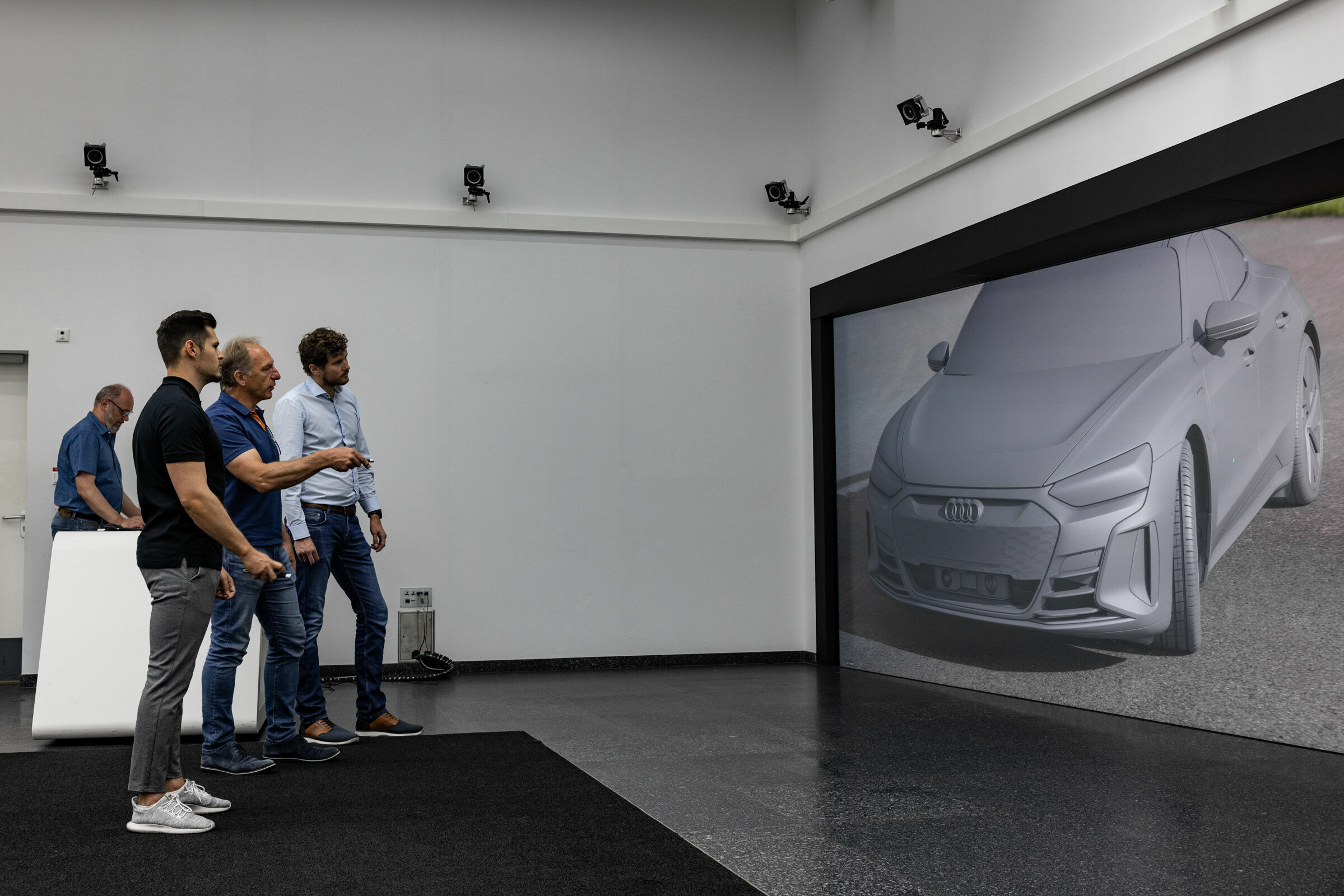 Smart Production - Smart Production: Audi uses virtual techniques to shape the design and development process from a production perspective