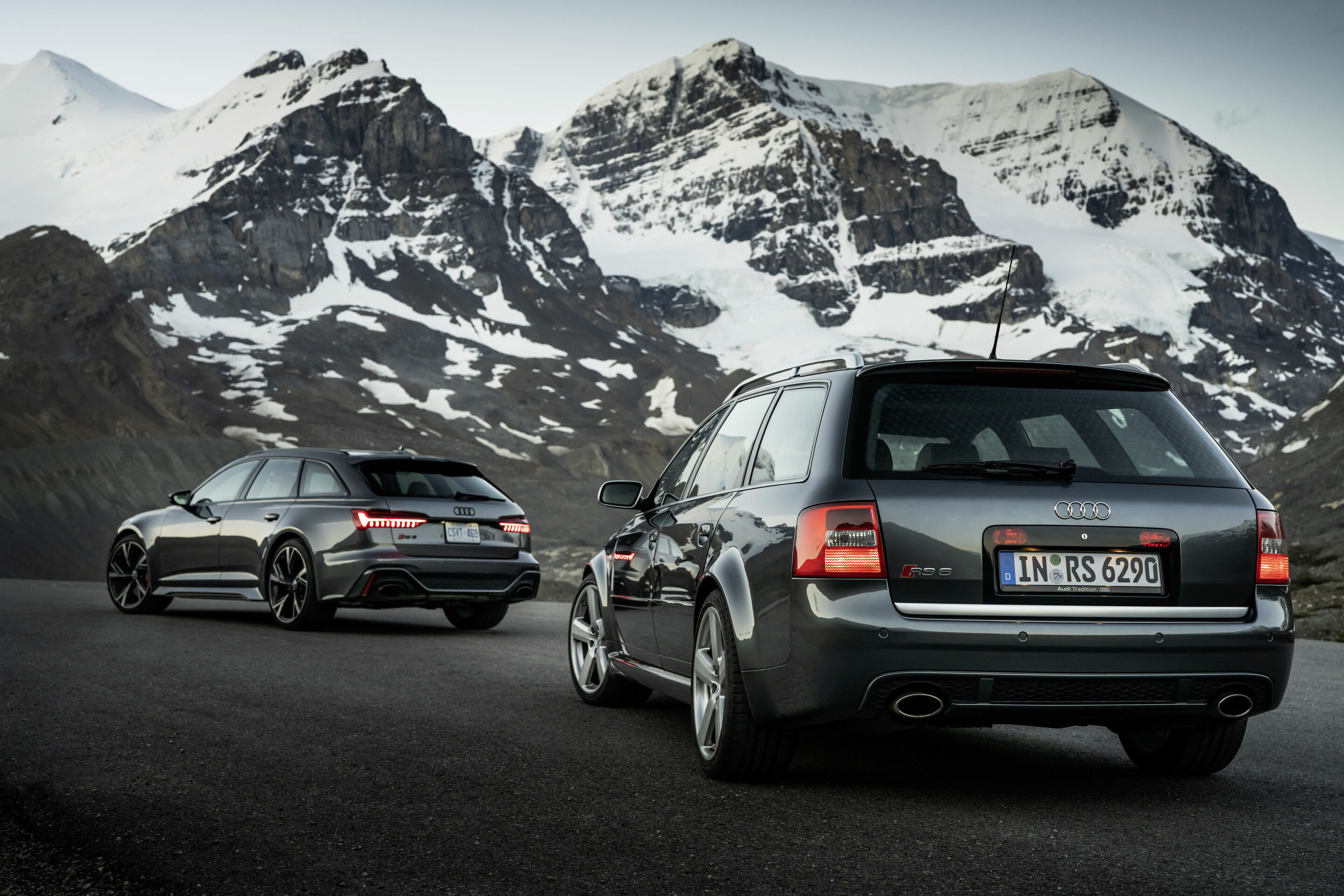 20-jähriges Jubiläum Audi RS 6 - Daytonagrau (seit 2019), Daytonagrau (2002 - 2004)