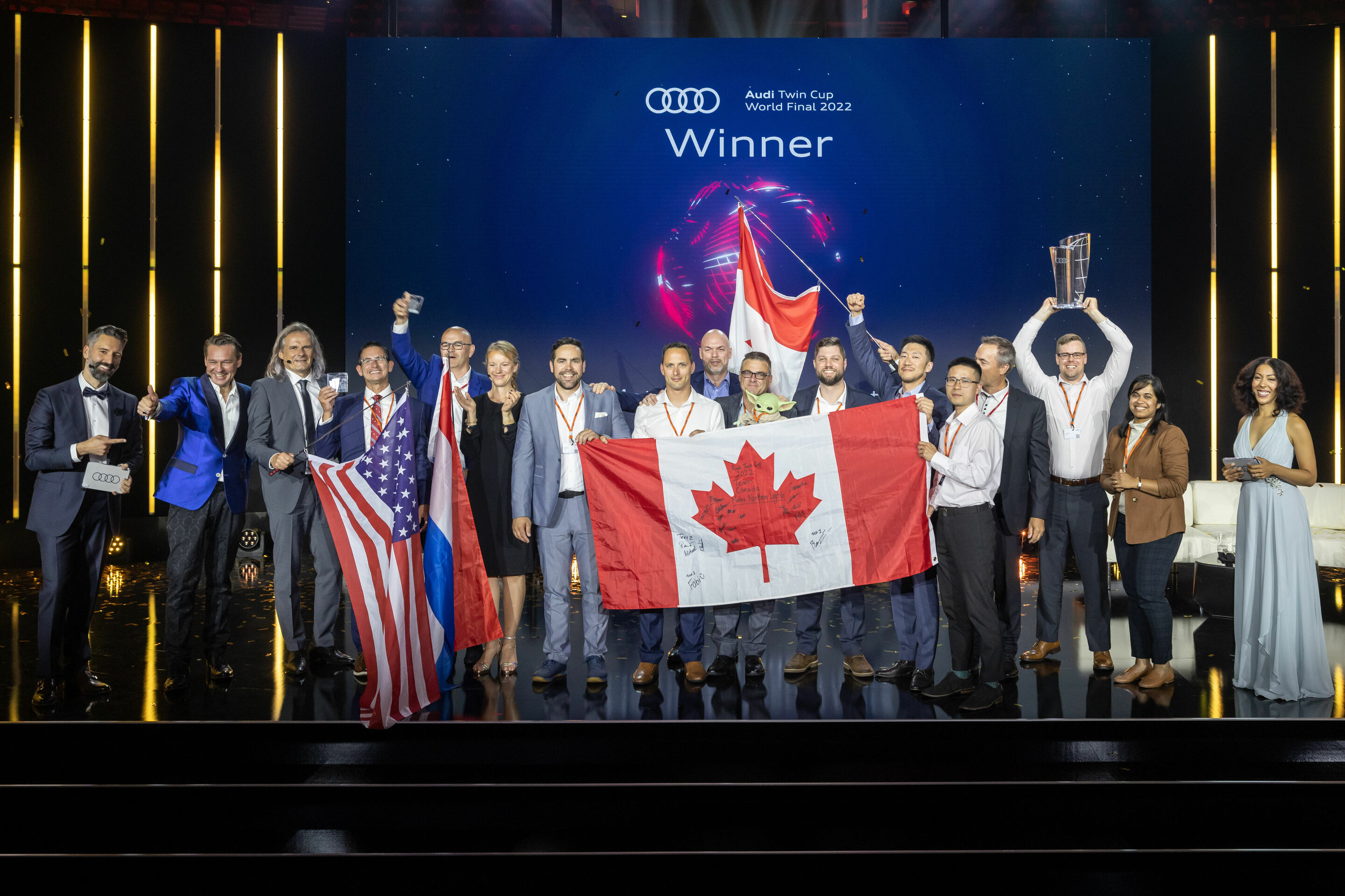 International Audi Twin Cup finals 2022: The best Audi service comes from Canada - The winners of the Audi Twin Cup 2022
