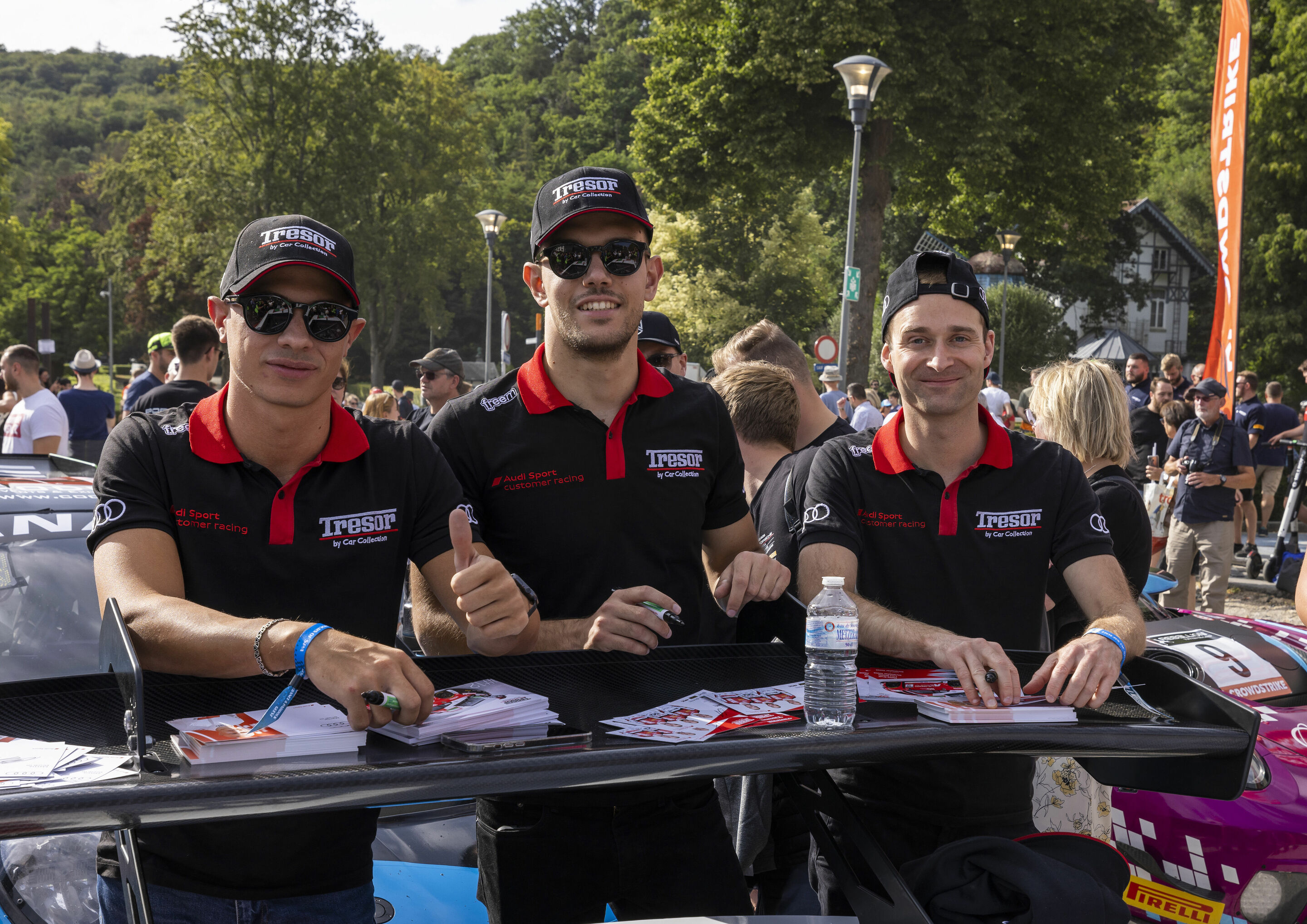 24h Spa 2022 - Audi R8 LMS #12 (Audi Sport Team Tresor), Mattia Drudi/Luca Ghiotto/Christopher Haase