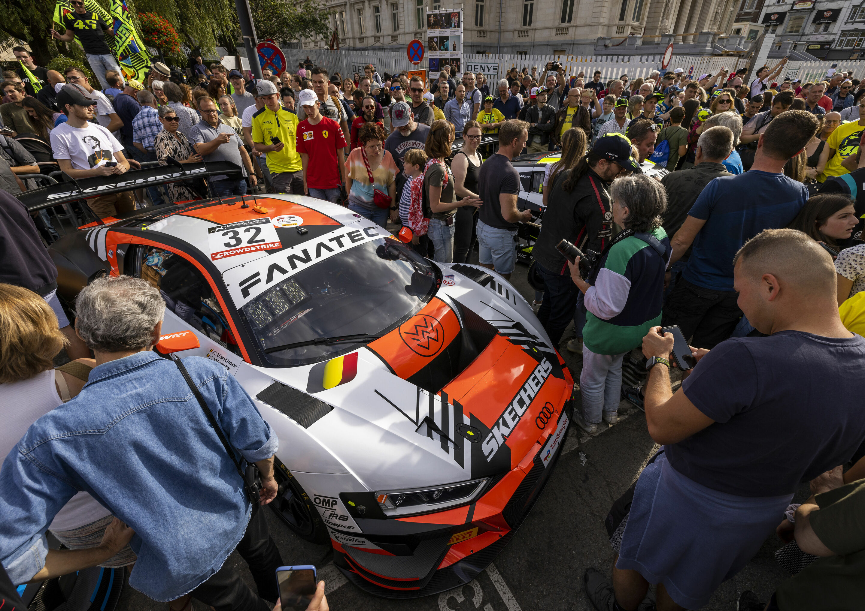 24h Spa 2022 - Audi R8 LMS #32 (Audi Sport Team WRT), Kelvin van der Linde/Dries Vanthoor/Charles Weerts