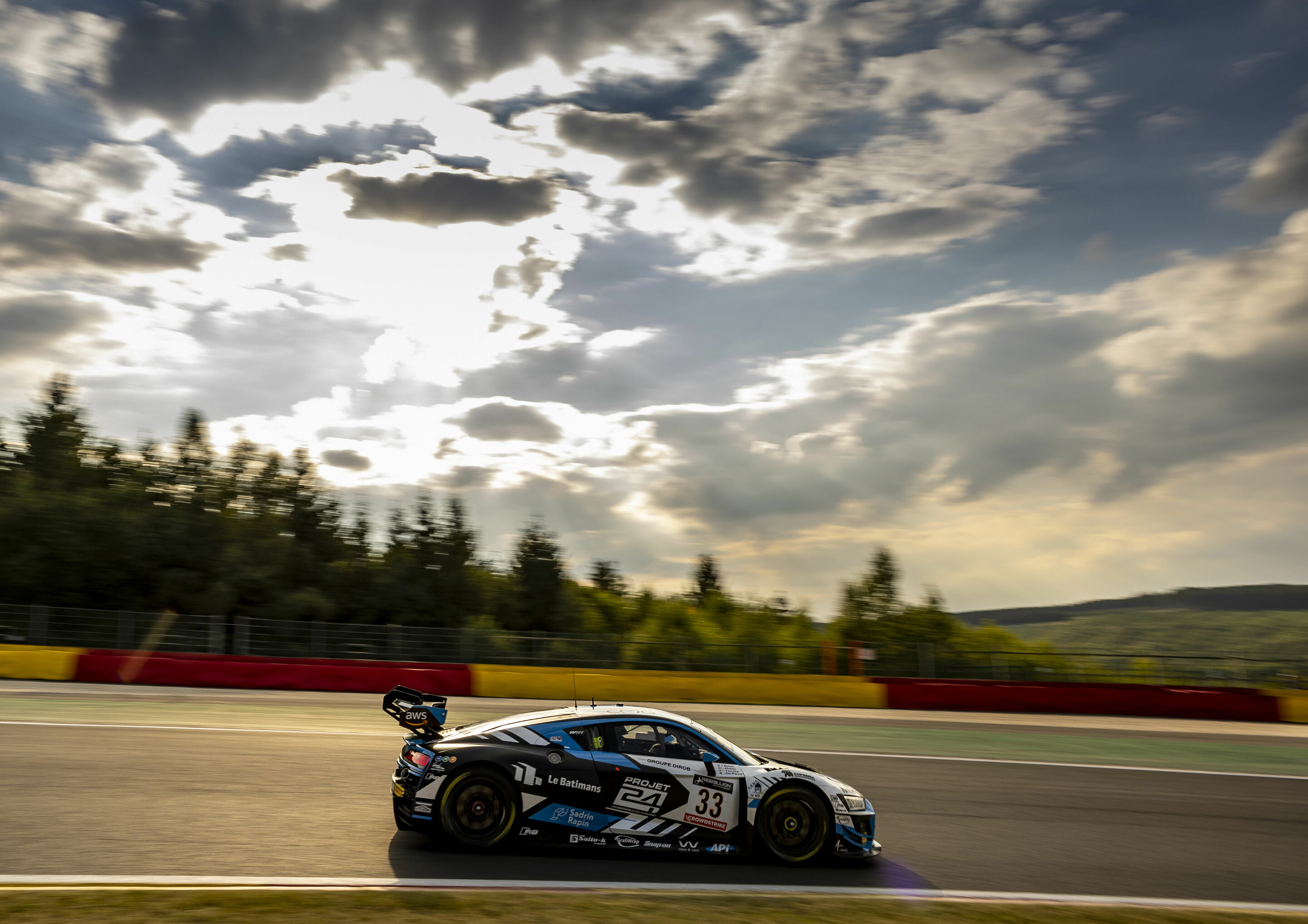 24h Spa 2022 - Audi R8 LMS #33 (Team WRT), Ulysse de Pauw/Arnold Robin/Maxim Robin/Ryuichiro Tomita