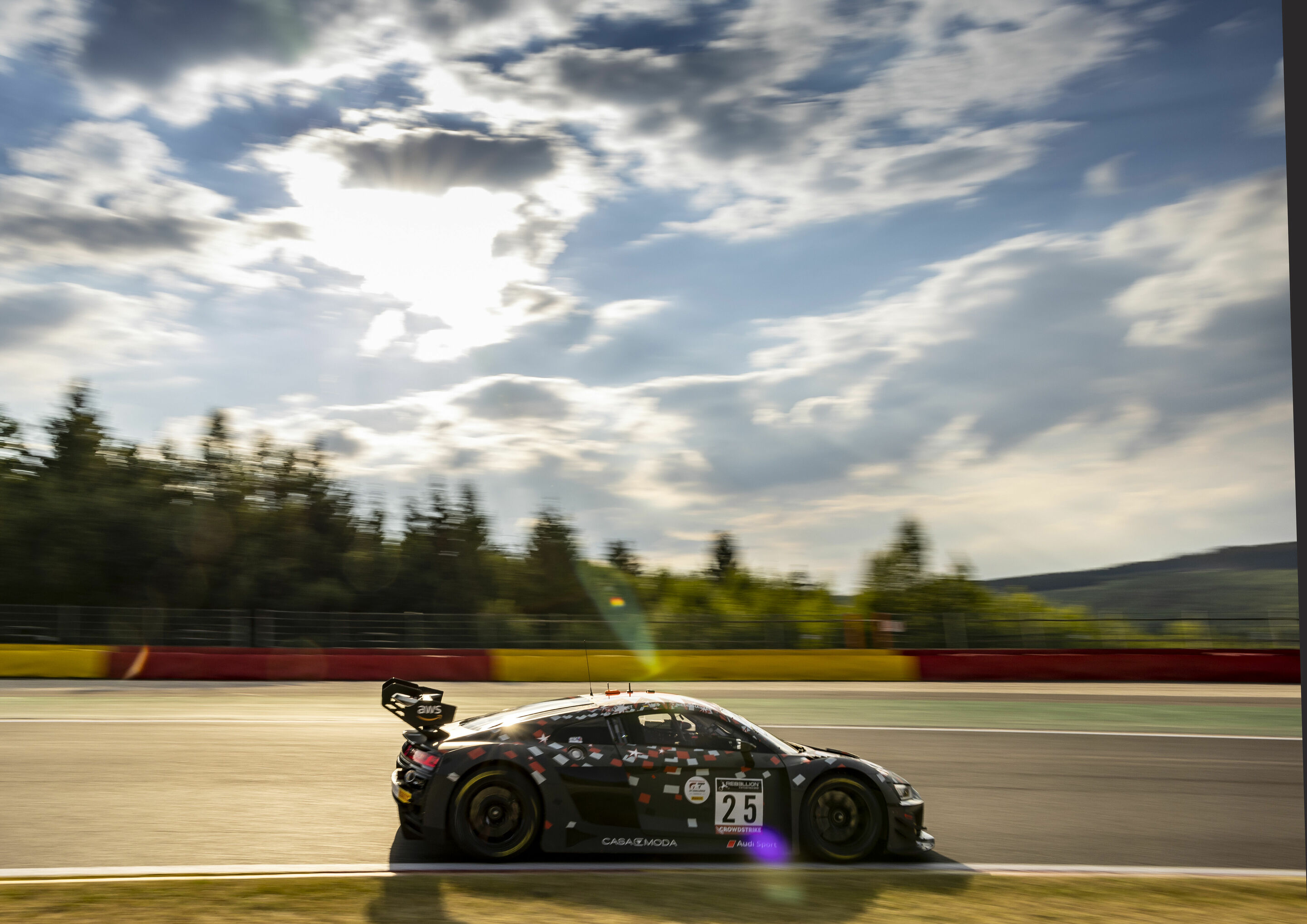 24h Spa 2022 - Audi R8 LMS #25 (Audi Sport Team Saintéloc), Lucas Légeret/Christopher Mies/Patric Niederhauser