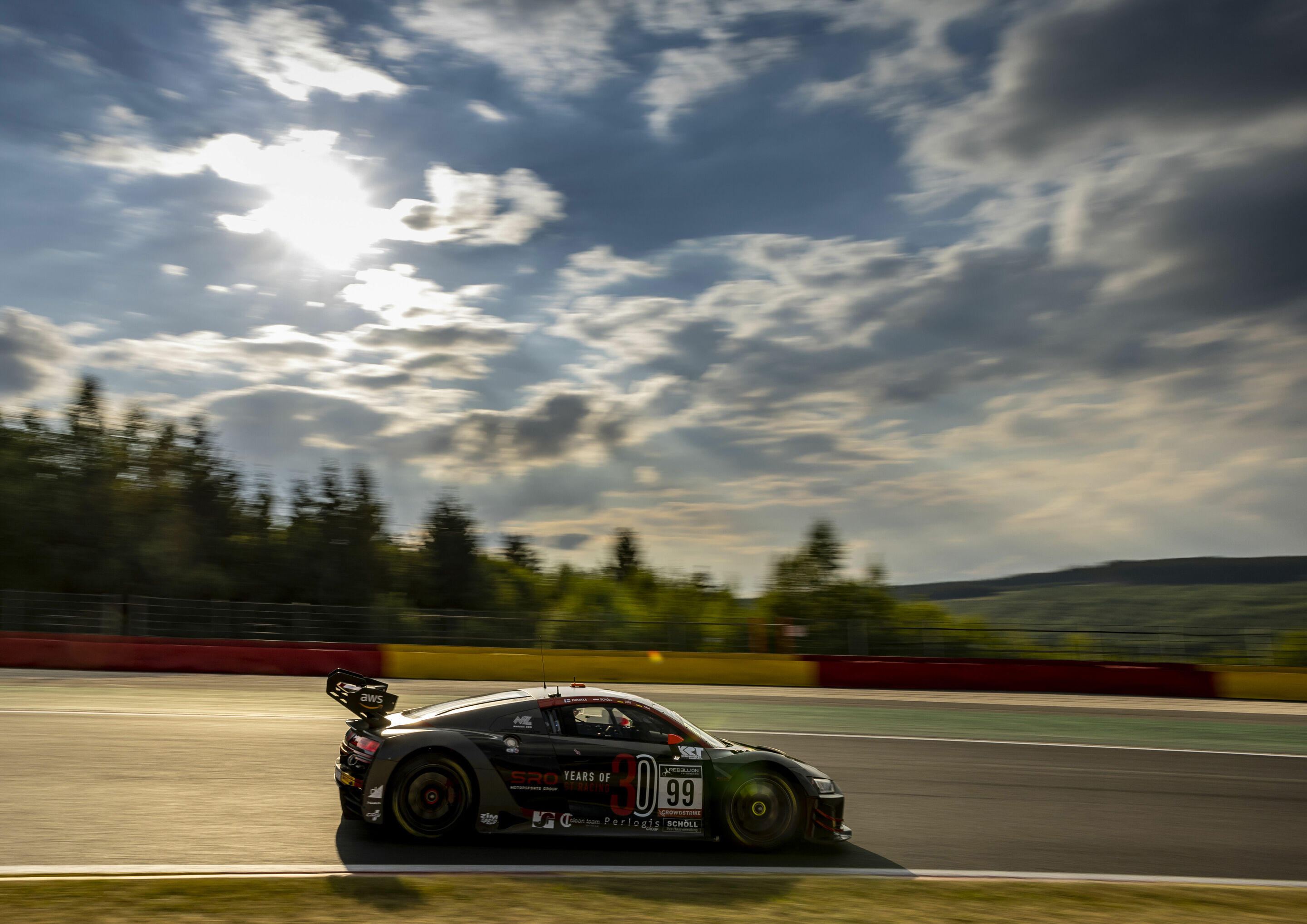 24h Spa 2022 - Audi R8 LMS #99 (Attempto Racing), Alex Aka/Juuso Puhakka/Nicolas Schöll/Marius Zug