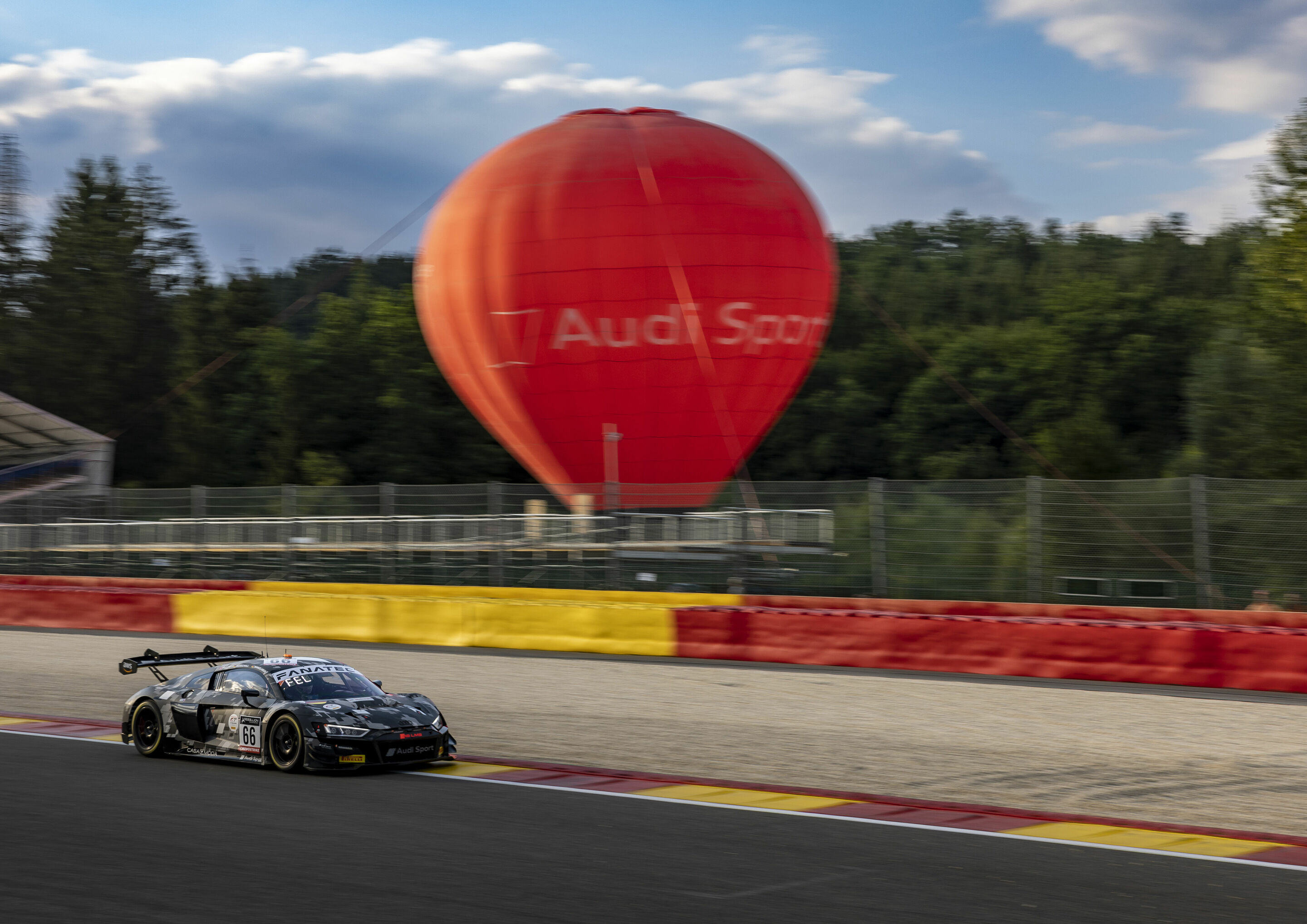 24h Spa 2022 - Audi R8 LMS #66 (Audi Sport Team Attempto), Ricardo Feller/Dennis Marschall/Markus Winkelhock