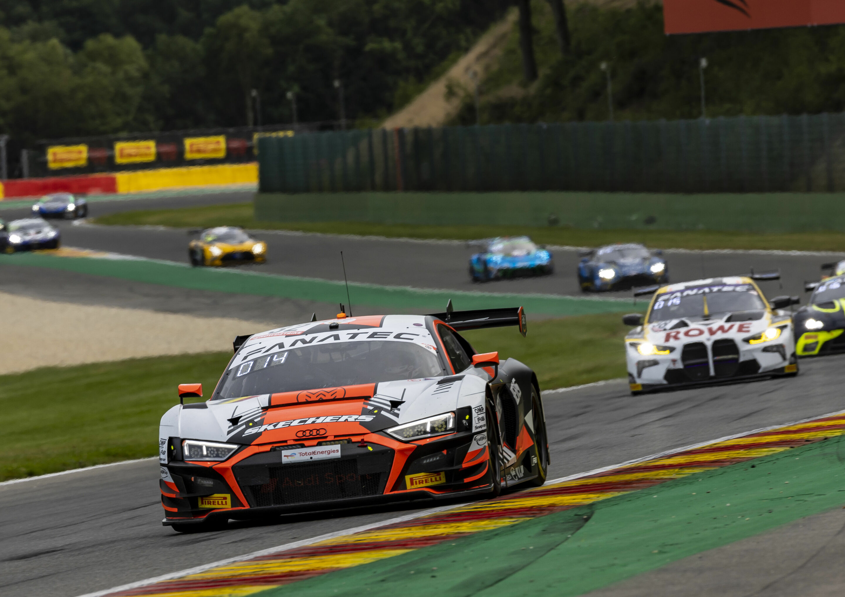 24h Spa 2022 - Audi R8 LMS #32 (Audi Sport Team WRT), Kelvin van der Linde/Dries Vanthoor/Charles Weerts