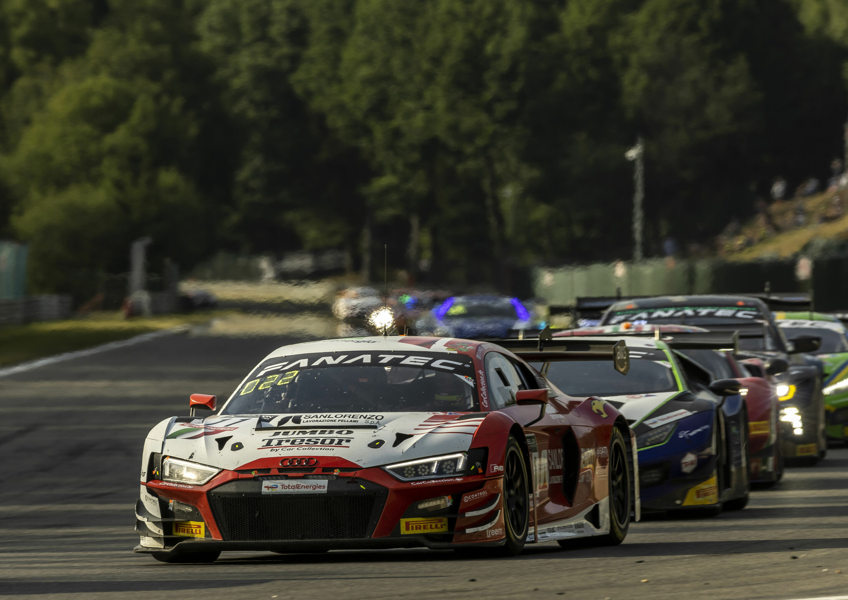 24h Spa 2022 - Audi R8 LMS #11 (Tresor by Car Collection), Daniele di Amato/Alberto di Folco/Pierre-Alexandre Jean/Lorenzo Patrese