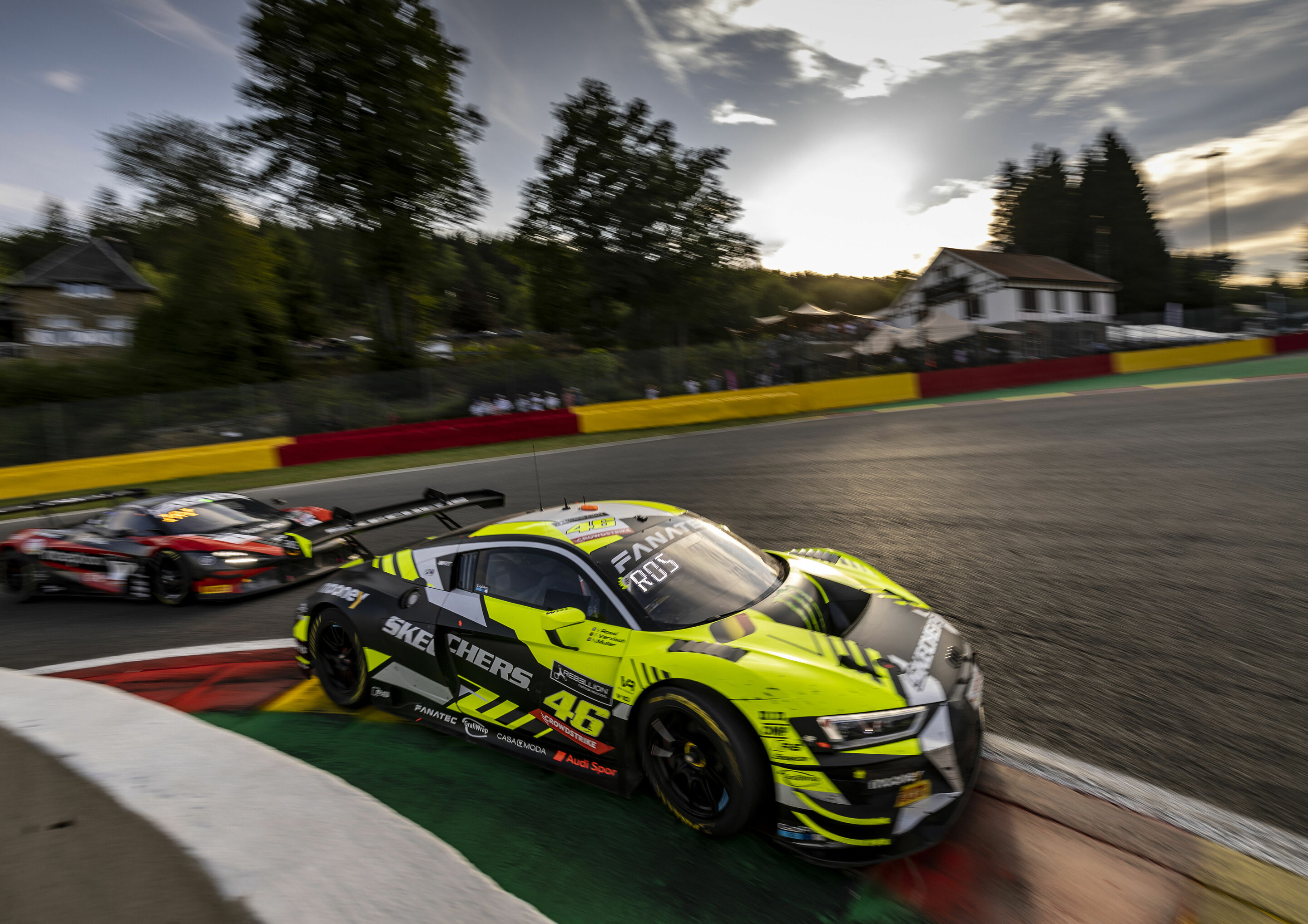 24h Spa 2022 - Audi R8 LMS #46 (Audi Sport Team WRT), Nico Müller/Valentino Rossi/Frédéric Vervisch