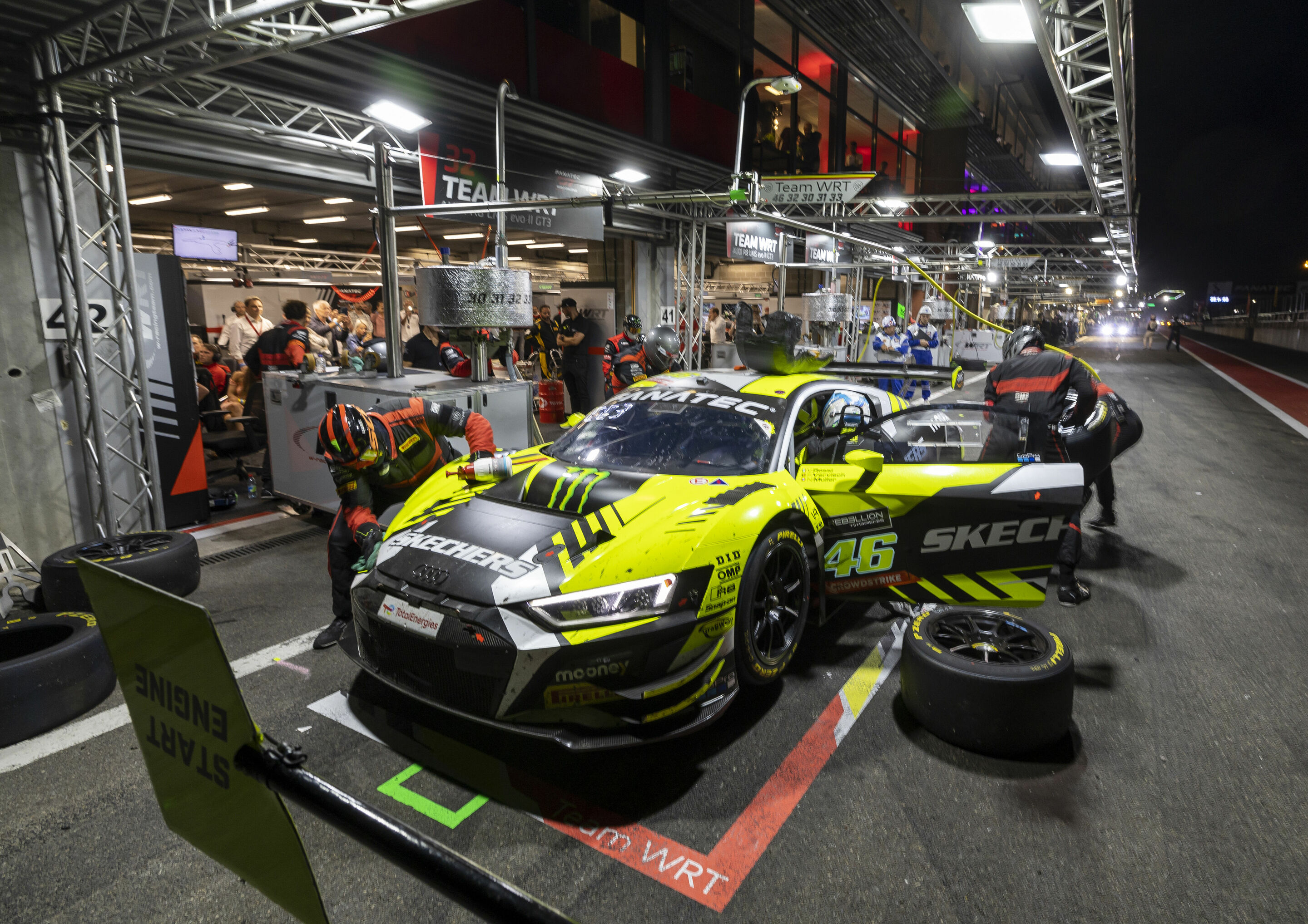 24h Spa 2022 - Audi R8 LMS #46 (Audi Sport Team WRT), Nico Müller/Valentino Rossi/Frédéric Vervisch