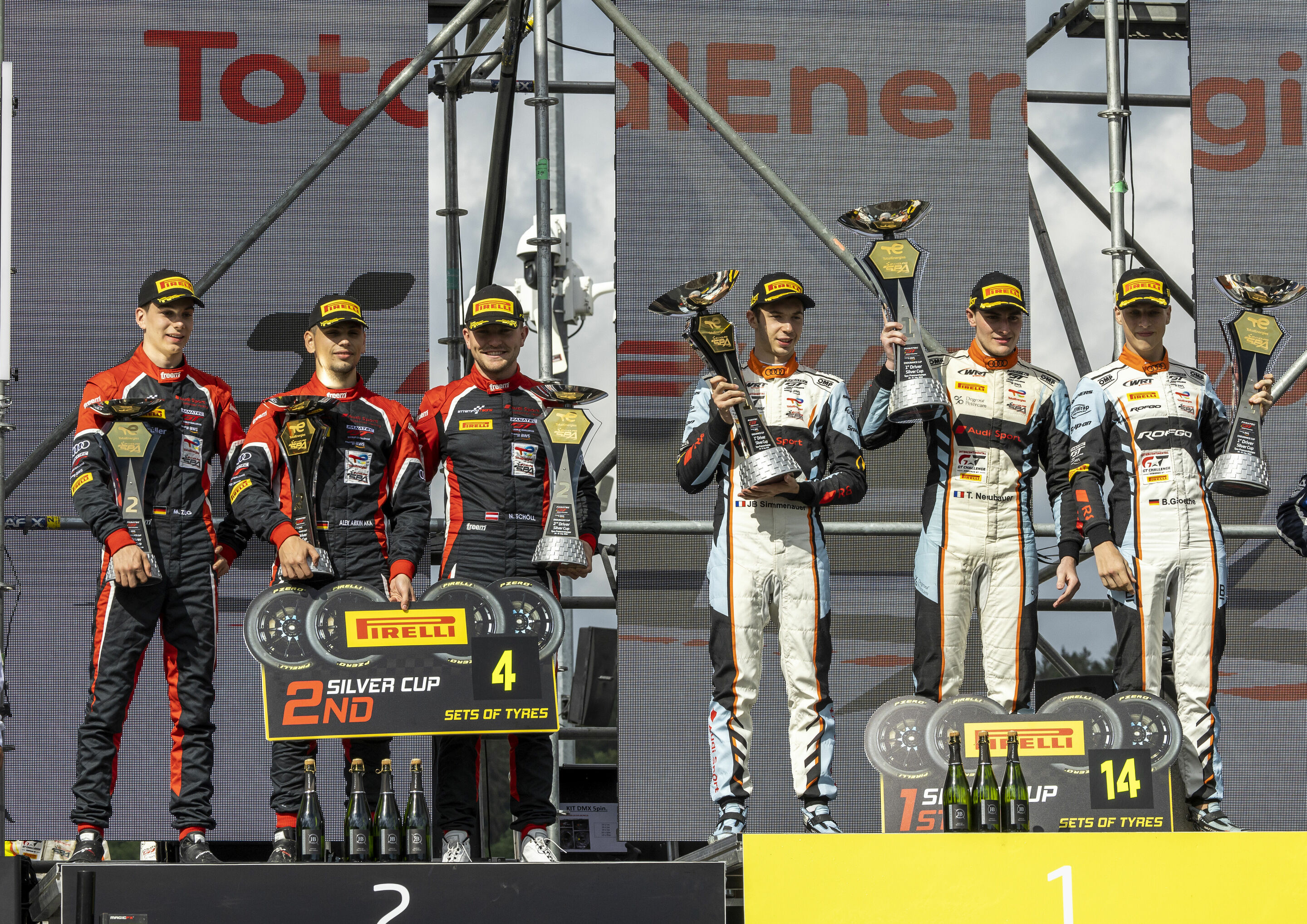 24h Spa 2022 - Marius Zug, Alex Aka, Nicolas Schöll, Jean-Baptiste Simmenauer, Thomas Neubauer, Benjamin Goethe