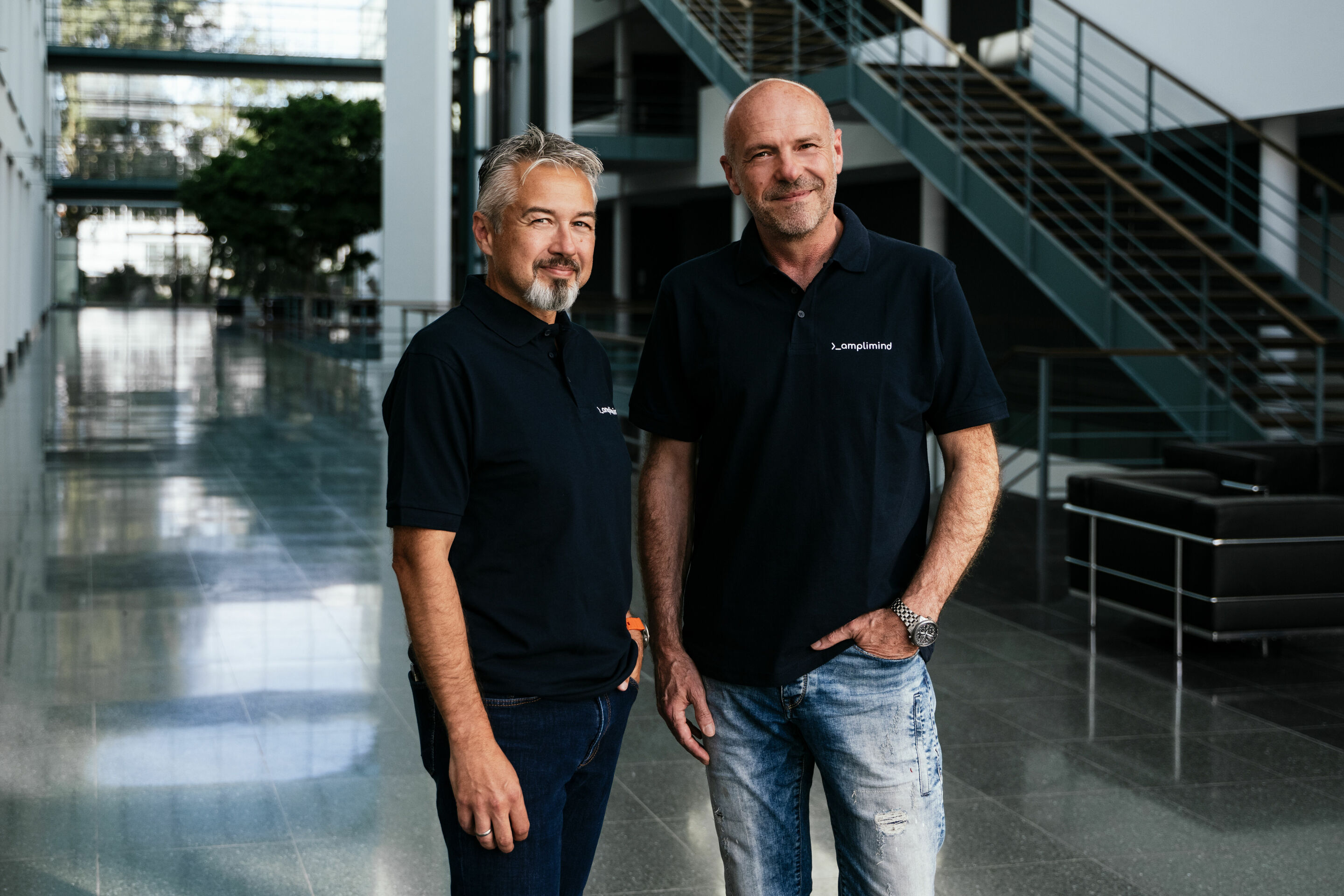 amplimind: Audi and Lufthansa Industry Solutions launch joint venture - Jörn Messner, Managing Director Lufthansa Industry Solutions, and Frank Loydl, CIO AUDI AG
